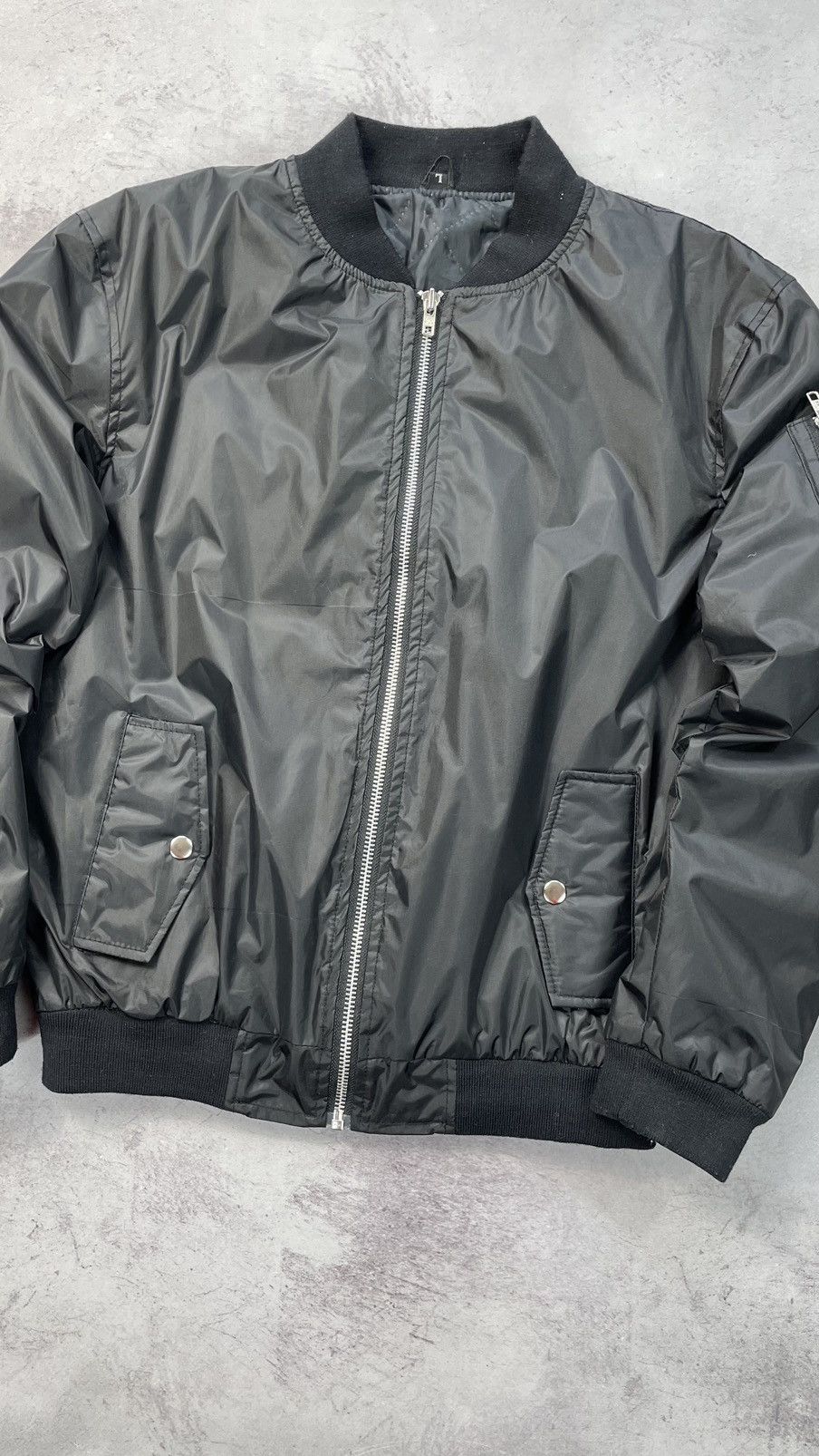 Japanese Brand × Vintage VINTAGE CROPPED BOMBER JACKET Size L / US 10 / IT 46 - 8 Thumbnail