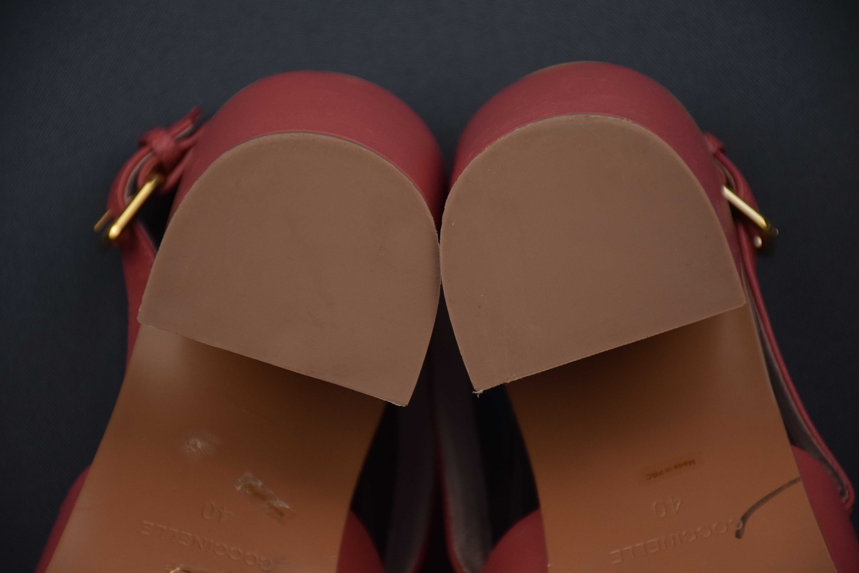 Other Coccinelle Beat Selleria Sandals Leather US 8 UK 7 EU 40 Size US 8 / IT 38 - 10 Thumbnail