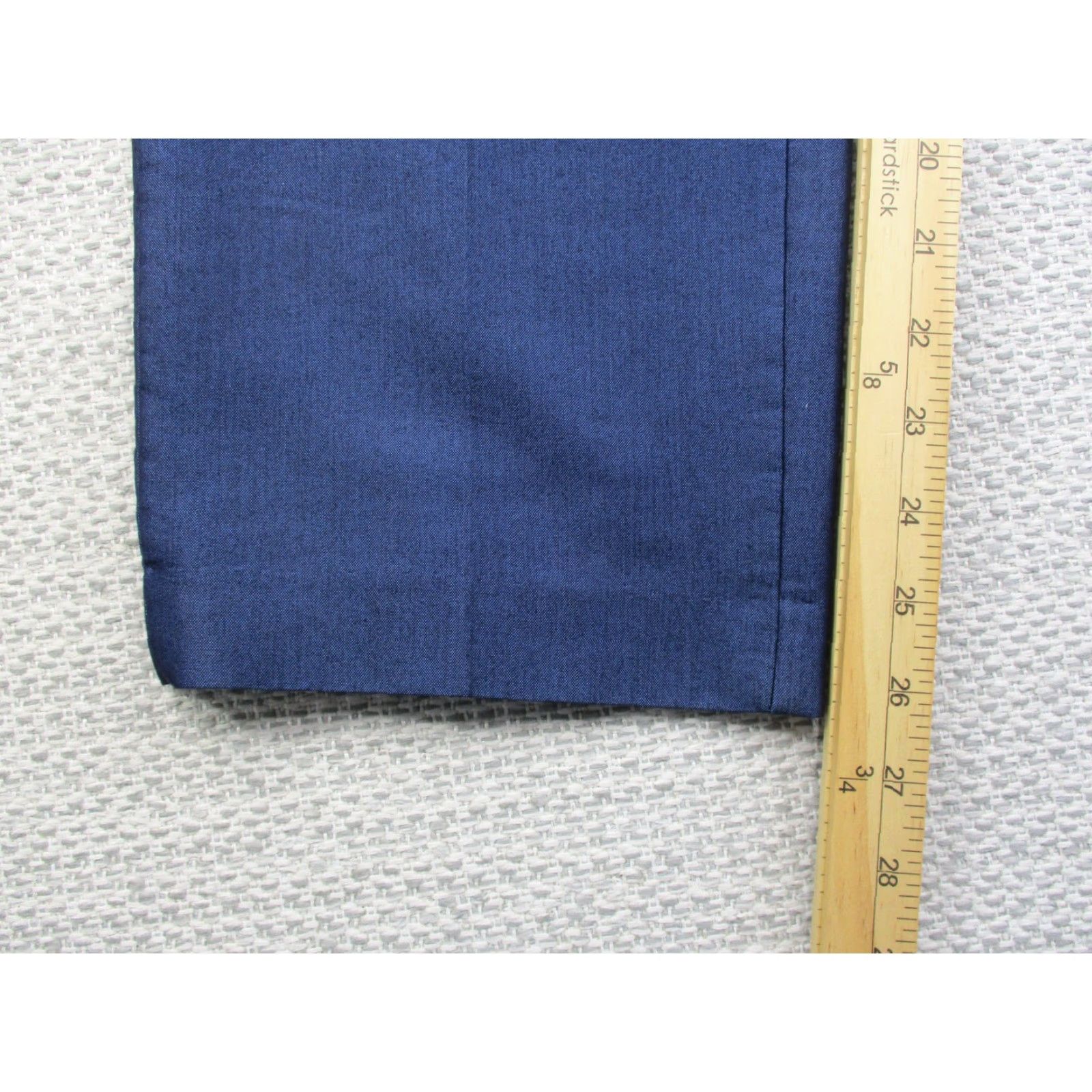Ralph Lauren Lauren Ralph Lauren Pants Mens 34x30 Blue Dress Slacks Flat Front Unhemmed Hole - Classic, Dress, Workwear Size US 34 / EU 50 - 4 Thumbnail