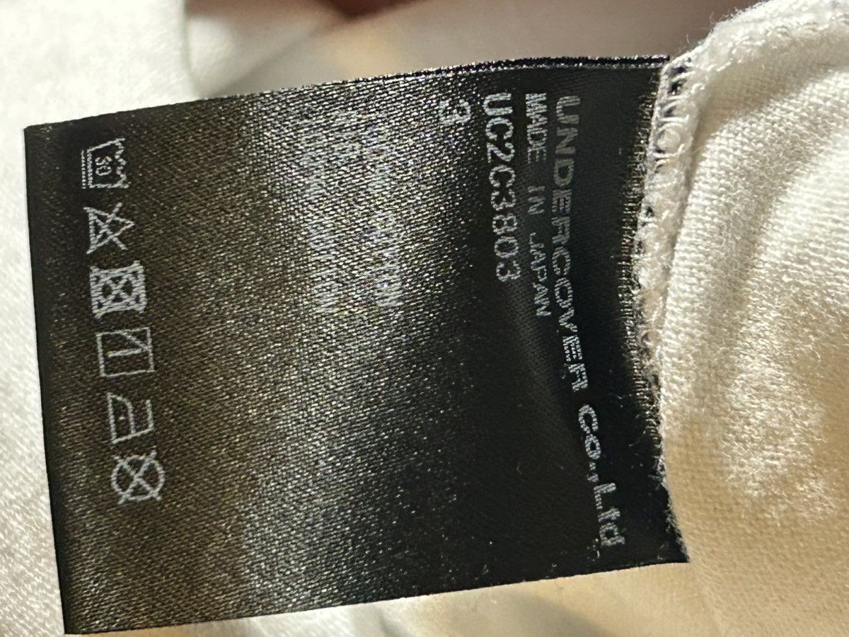 Undercover Undercover White T-shirt Size US L / EU 52-54 / 3 - 4 Thumbnail