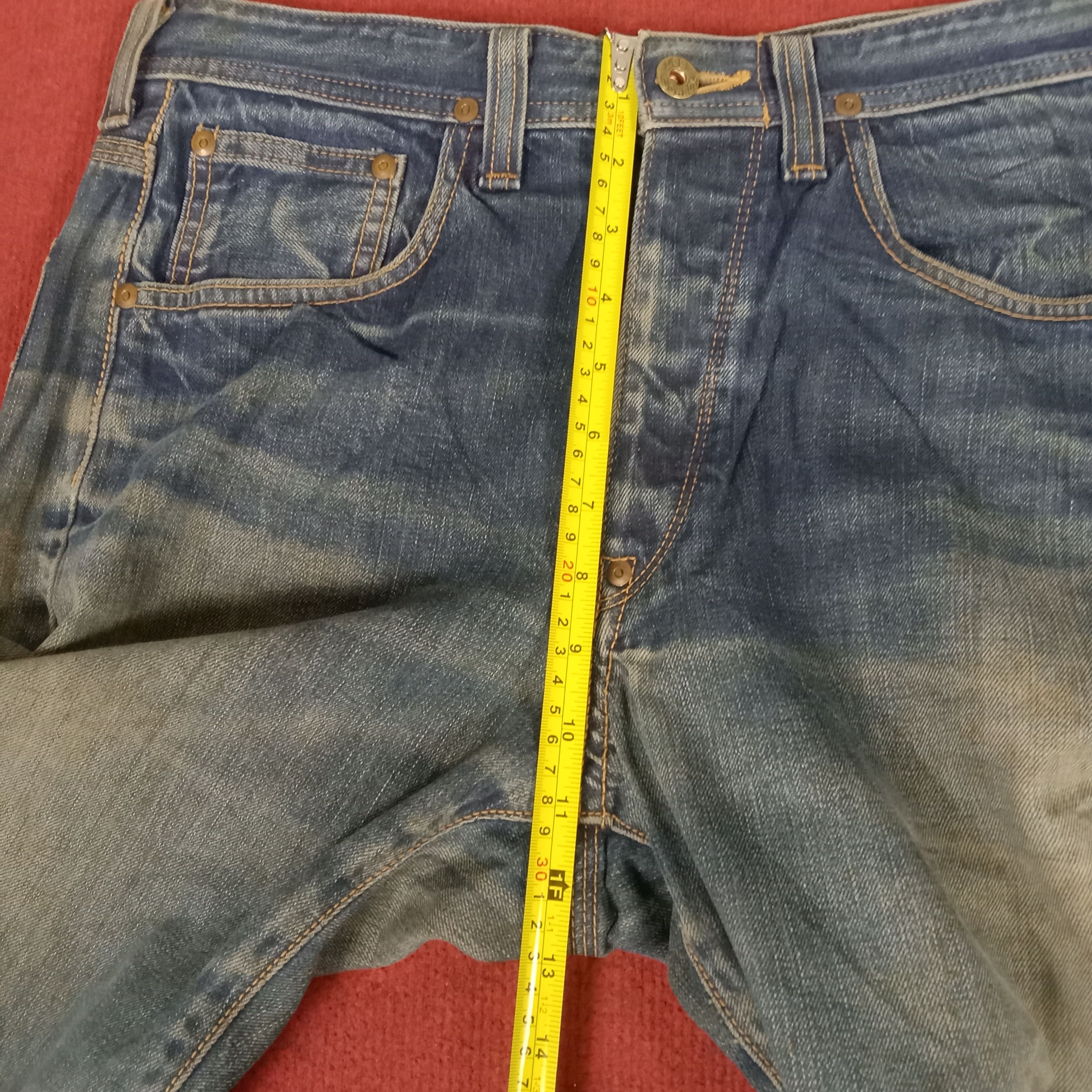 Lee Lee Streetwear Style Distressed Jeans Size US 31 - 9 Thumbnail