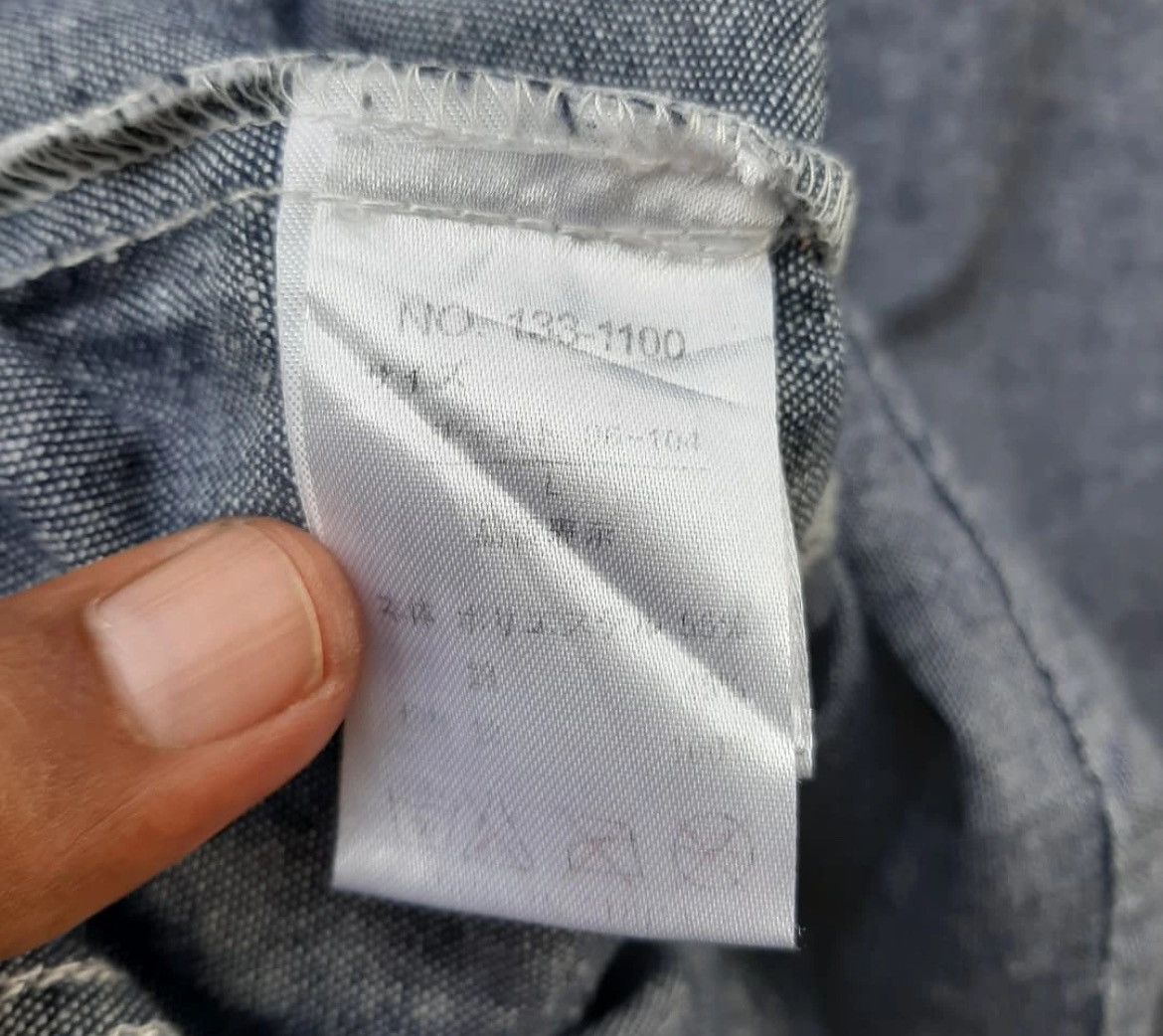 Hysteric Glamour 2000s In Tne Attic Japanese Poem Snap Denim Shirt y2k Size US M / EU 48-50 / 2 - 6 Thumbnail