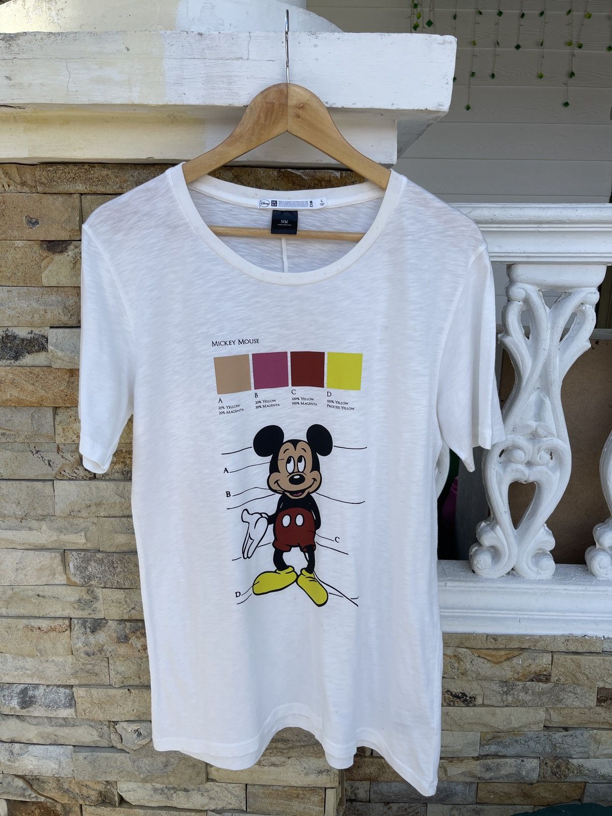 Mickey Mouse Last Drop🔥Rare🔥Designer Undercover X Mickey Mouse T Shirt Size US L / EU 52-54 / 3 - 1 Thumbnail