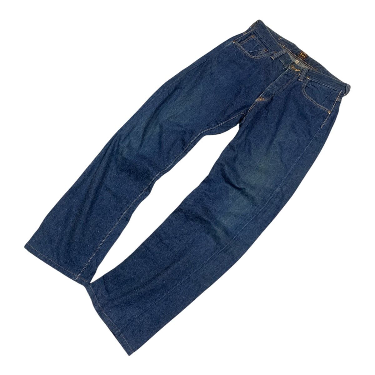 Lee Lee Cowboy 1101 Selvedge Buckleback Repro 30's Japan Jeans Size US 31 - 4 Thumbnail