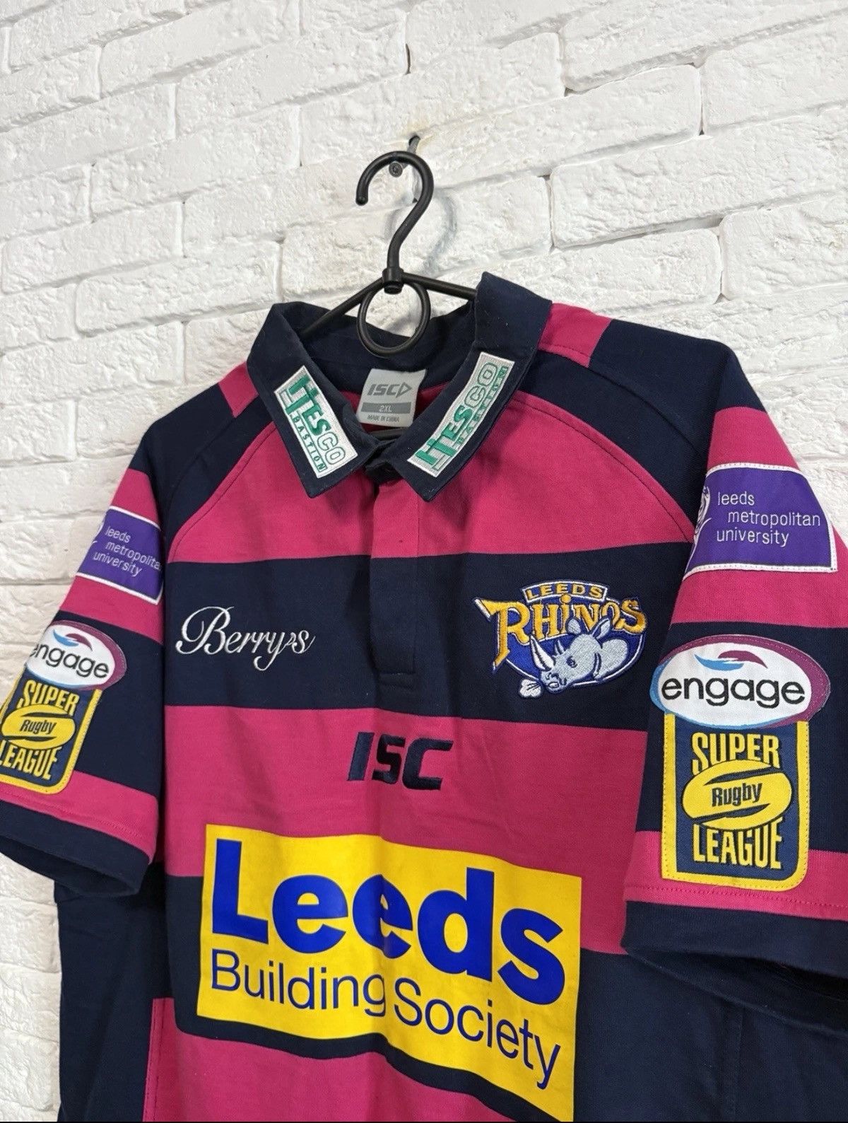 Other Leeds Rhinos 2013 Away Jersey Rugby Shirt Super League Sz XL Size US XL / EU 56 / 4 - 2 Thumbnail