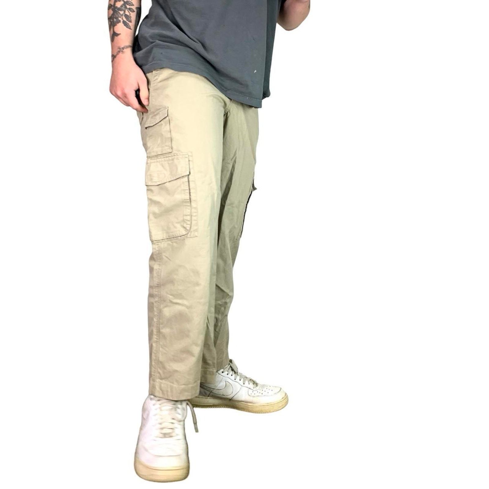 Vintage Vintage 90s baggy cargo pants | Grailed