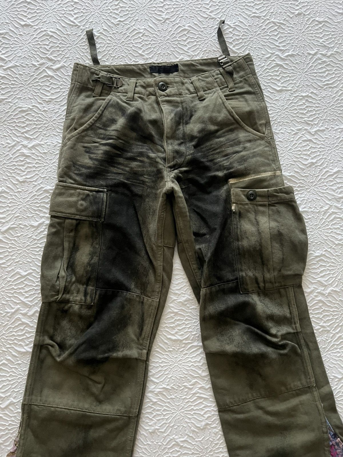 Japanese Brand Led Rechwe Veronica Flared Cargo Size US 30 / EU 46 - 2 Thumbnail