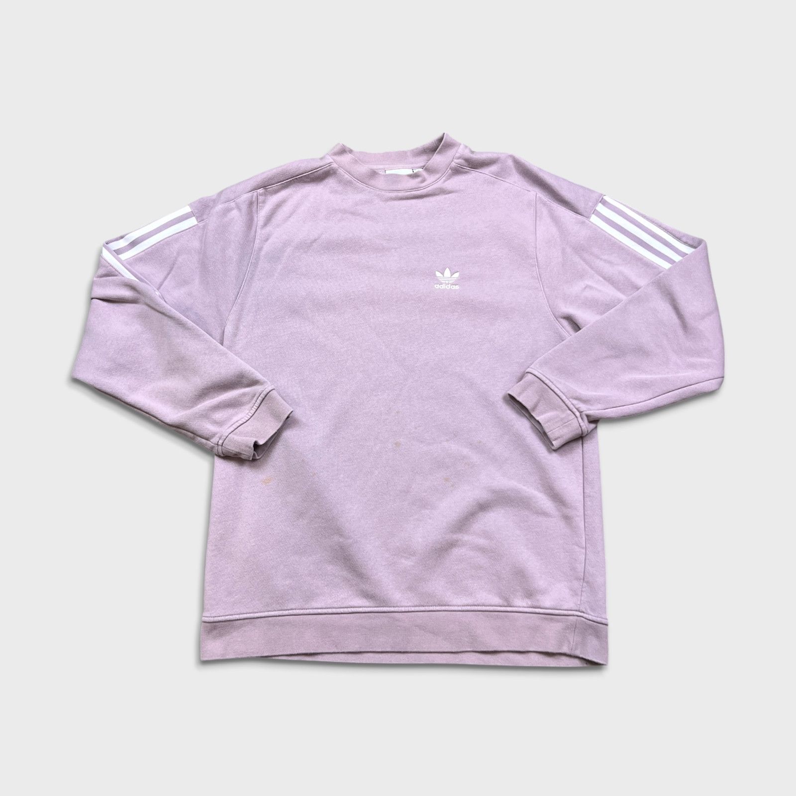 Adidas × Vintage Adidas Sweatshirt Original Trefoil Spell Out Pullover Crew Size S / US 4 / IT 40 - 1 Thumbnail