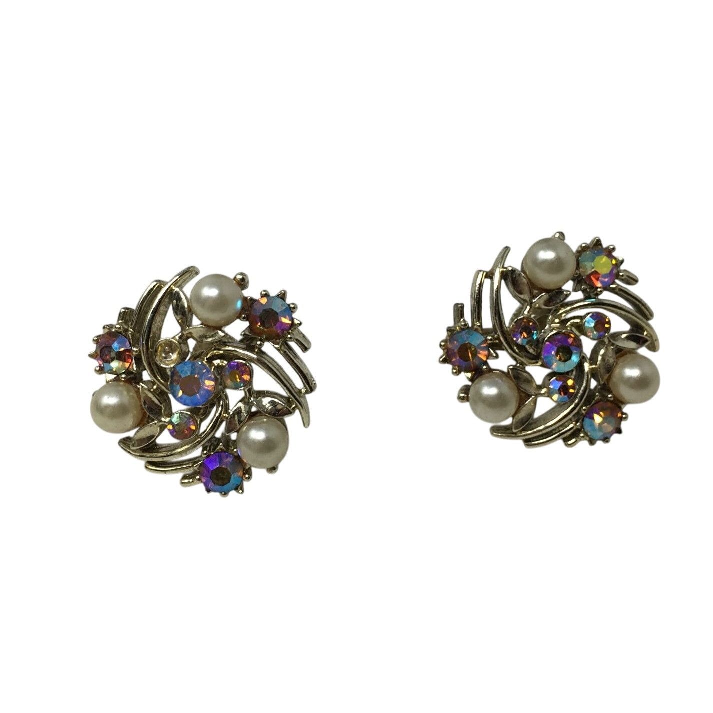 Other Women's Vintage LISNER Gold Tone Clip On Screw Back Earrings Size ONE SIZE - 1 Thumbnail