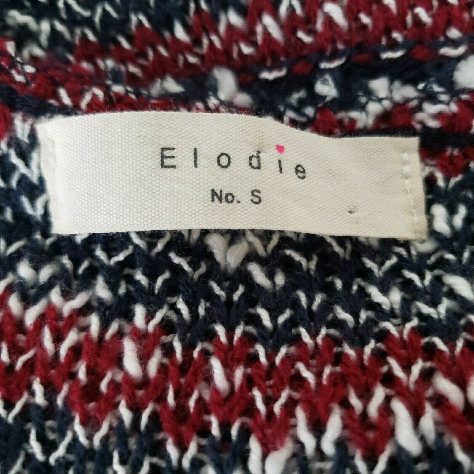 Anthropologie Elodie Oversize Open Cardigan Womens Small Fringe Hooded Size S / US 4 / IT 40 - 5 Thumbnail