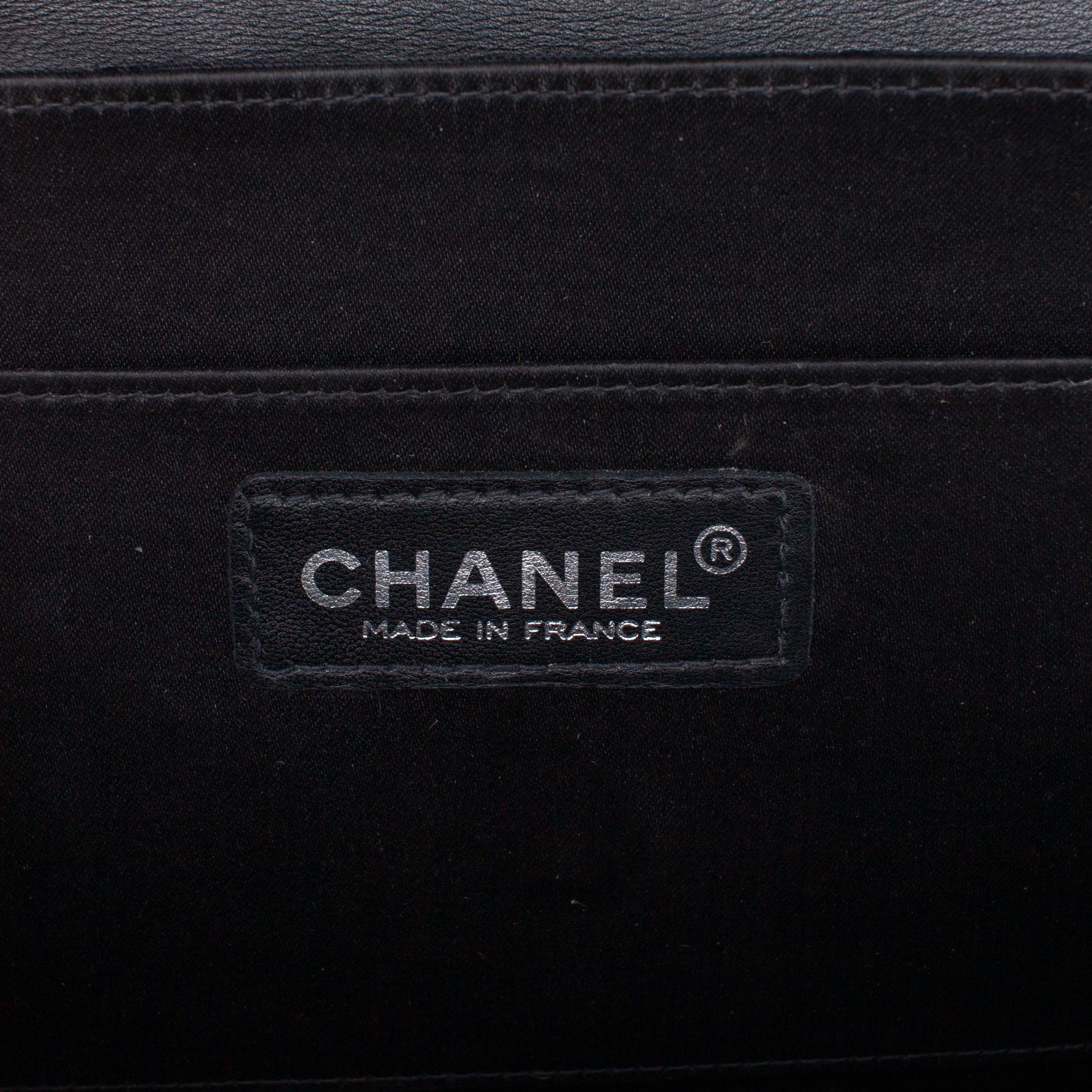Chanel × Vintage 5k$ VTG Chanel Travel Ligne Accordion Flap Bag CC Monogram Size ONE SIZE - 9 Thumbnail
