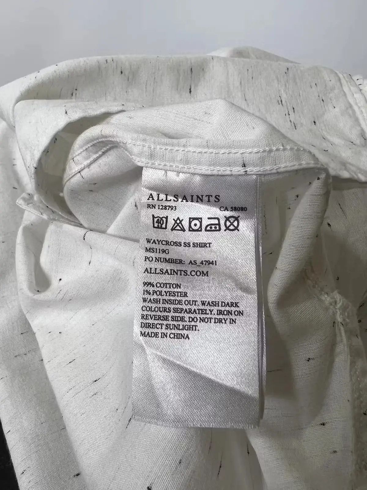 Allsaints × Japanese Brand All Saints waycross SS shirt Size US S / EU 44-46 / 1 - 5 Thumbnail