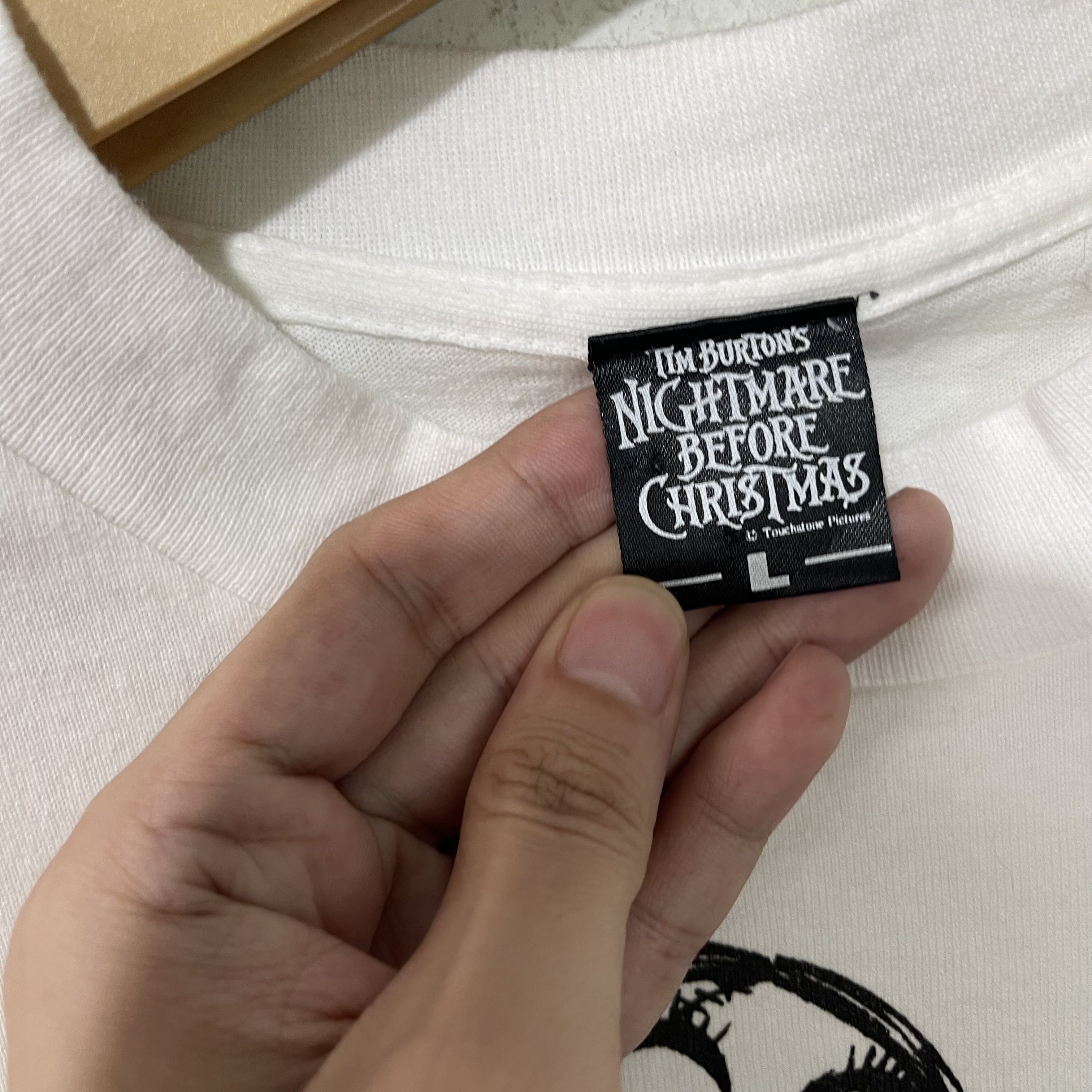 Vintage Vintage 90s The Nightmare Before Christmas Shirt Size US M / EU 48-50 / 2 - 6 Thumbnail
