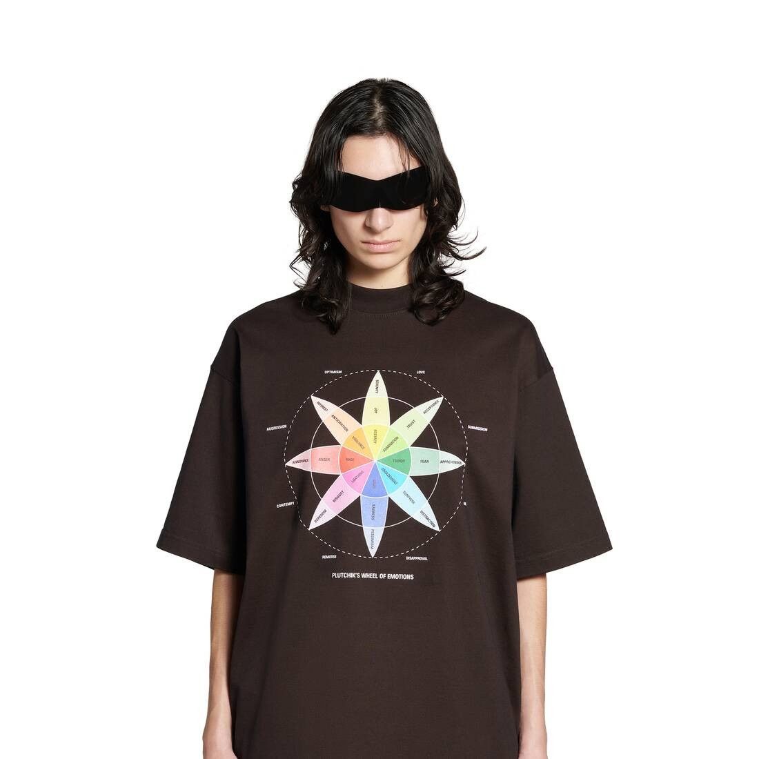Balenciaga o1w1db10226 How Do You Feel? T-Shirt Medium Fit In Black Size XS / US 0-2 / IT 36-38 - 5 Thumbnail