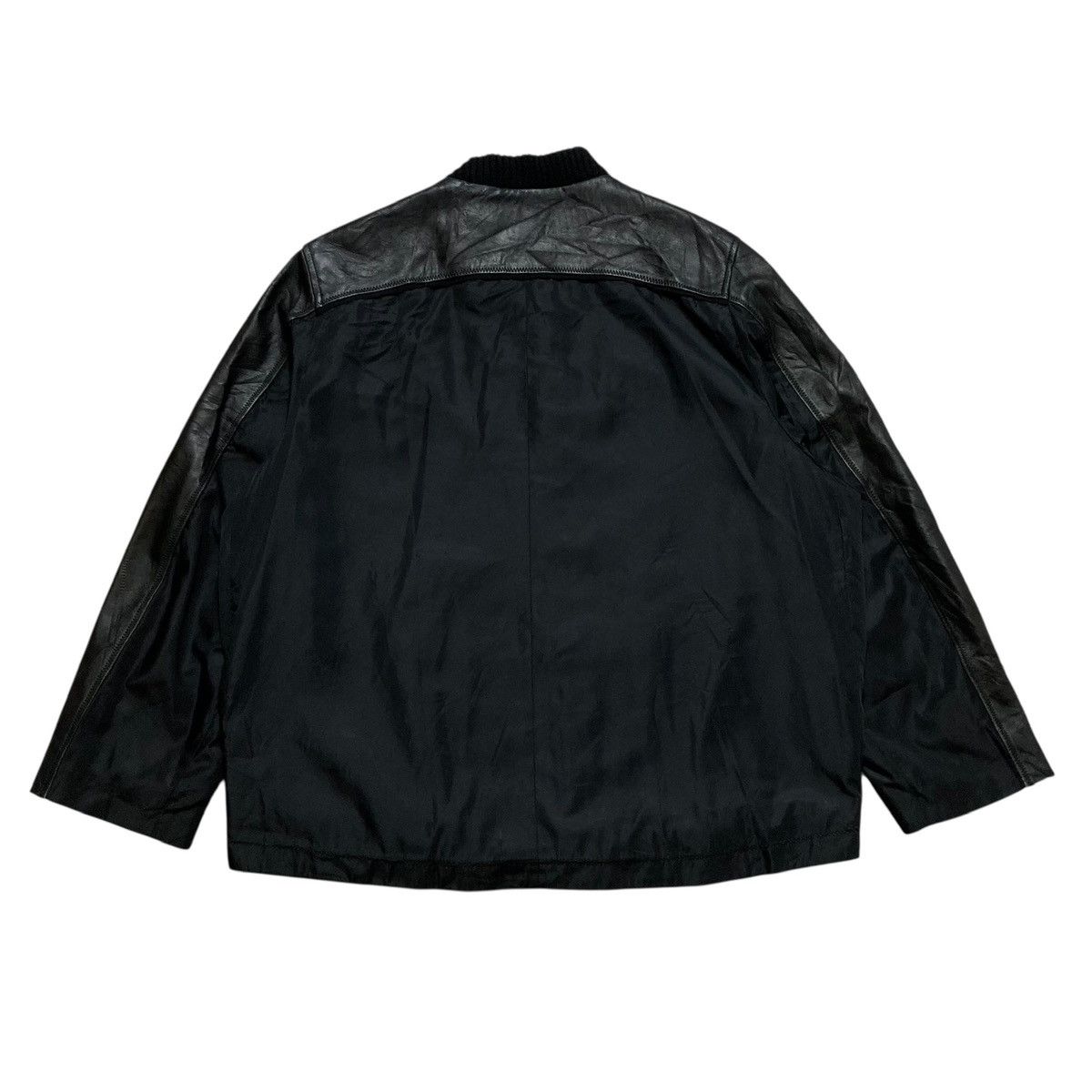 Ekam LUNAKORSS - Vintage Designer Leather Boxy Jacket Vkei Style Size US L / EU 52-54 / 3 - 3 Thumbnail