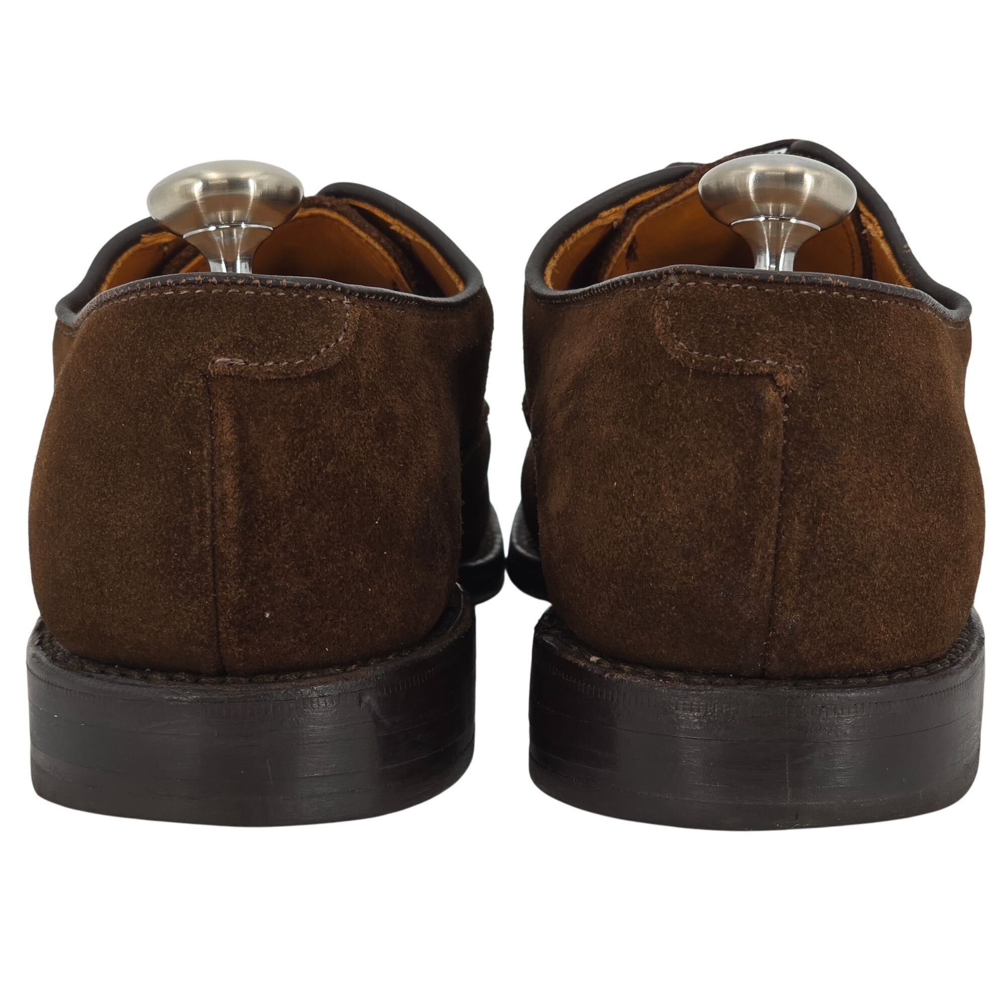 Allen Edmonds Vintage Allen Edmonds Mens 8A Brown Suede Leather Dress Shoe Size US 8 / EU 41 - 9 Thumbnail