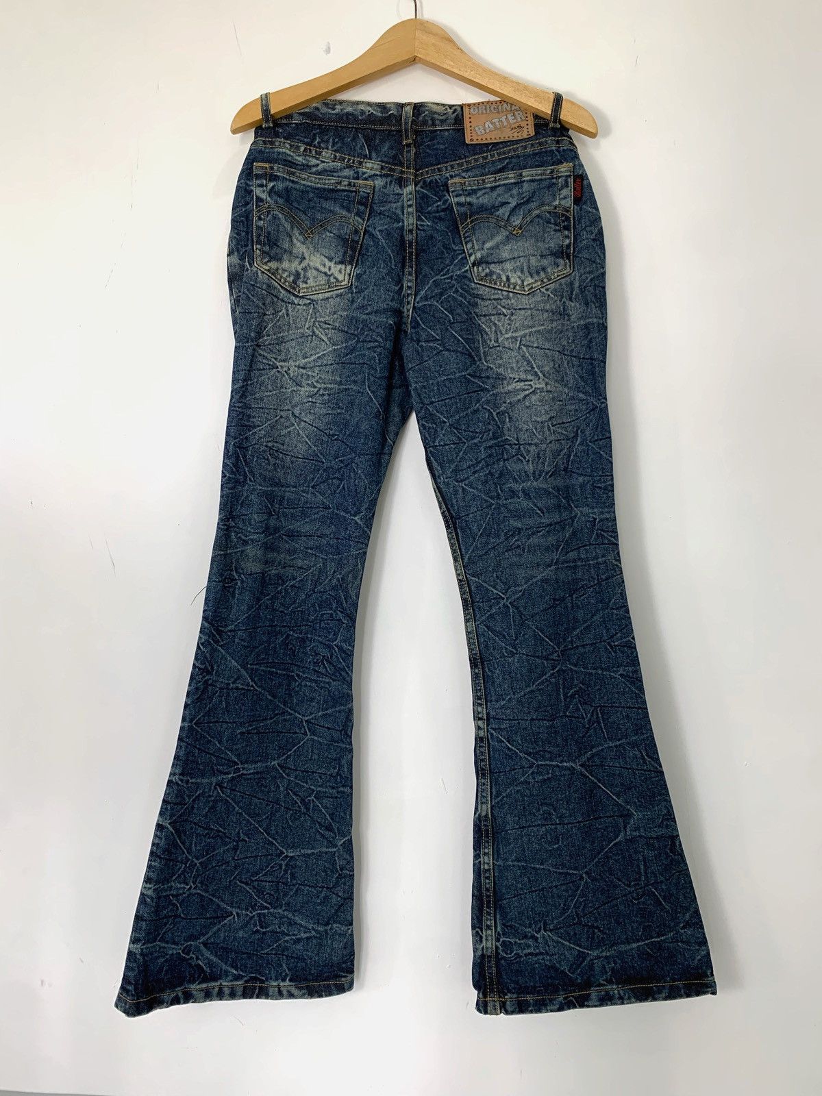 If Six Was Nine super flare mudwash jeans batter japanese style Size US 30 / EU 46 - 2 Thumbnail
