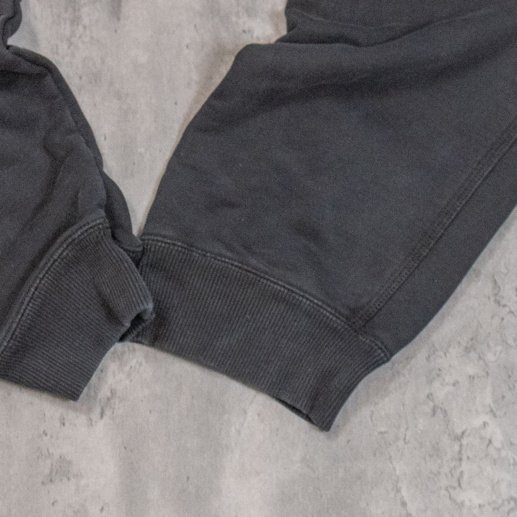 Nike Y2K 00's Nike Black Fleece Baggy Black Cuff Sweat Pant's Size US 30 / EU 46 - 13 Thumbnail
