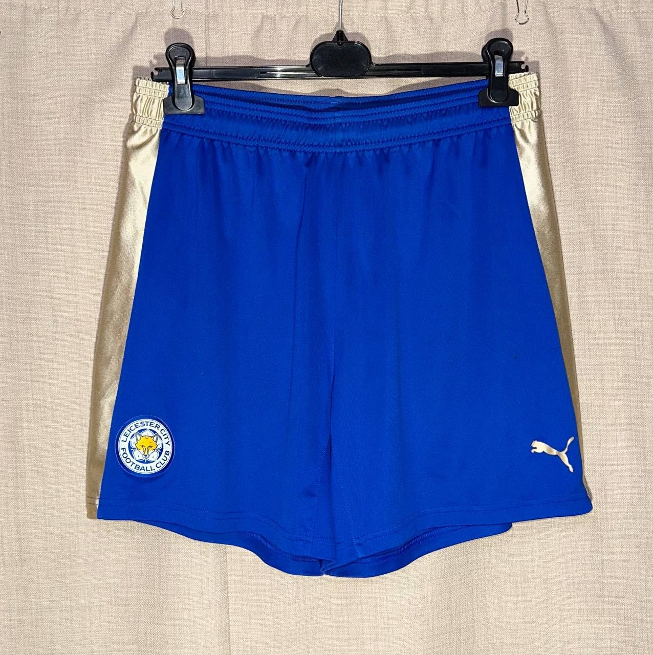 Puma Leicester City Puma 2017 2018 home football shorts soccer Size US 32 / EU 48 - 1 Thumbnail