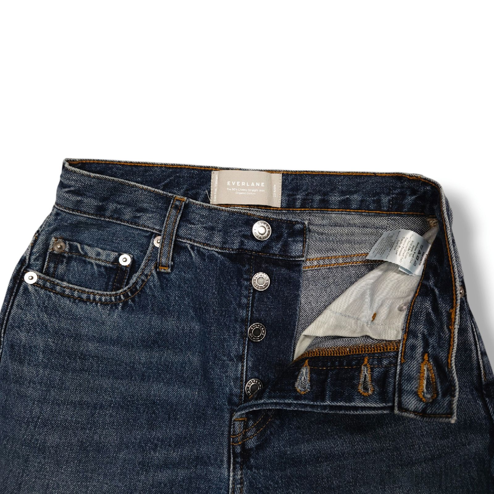 Everlane NWOT Everlane The 90s Cheeky Straight Ankle Jean Sz. 23x26 Size 23" - 4 Thumbnail