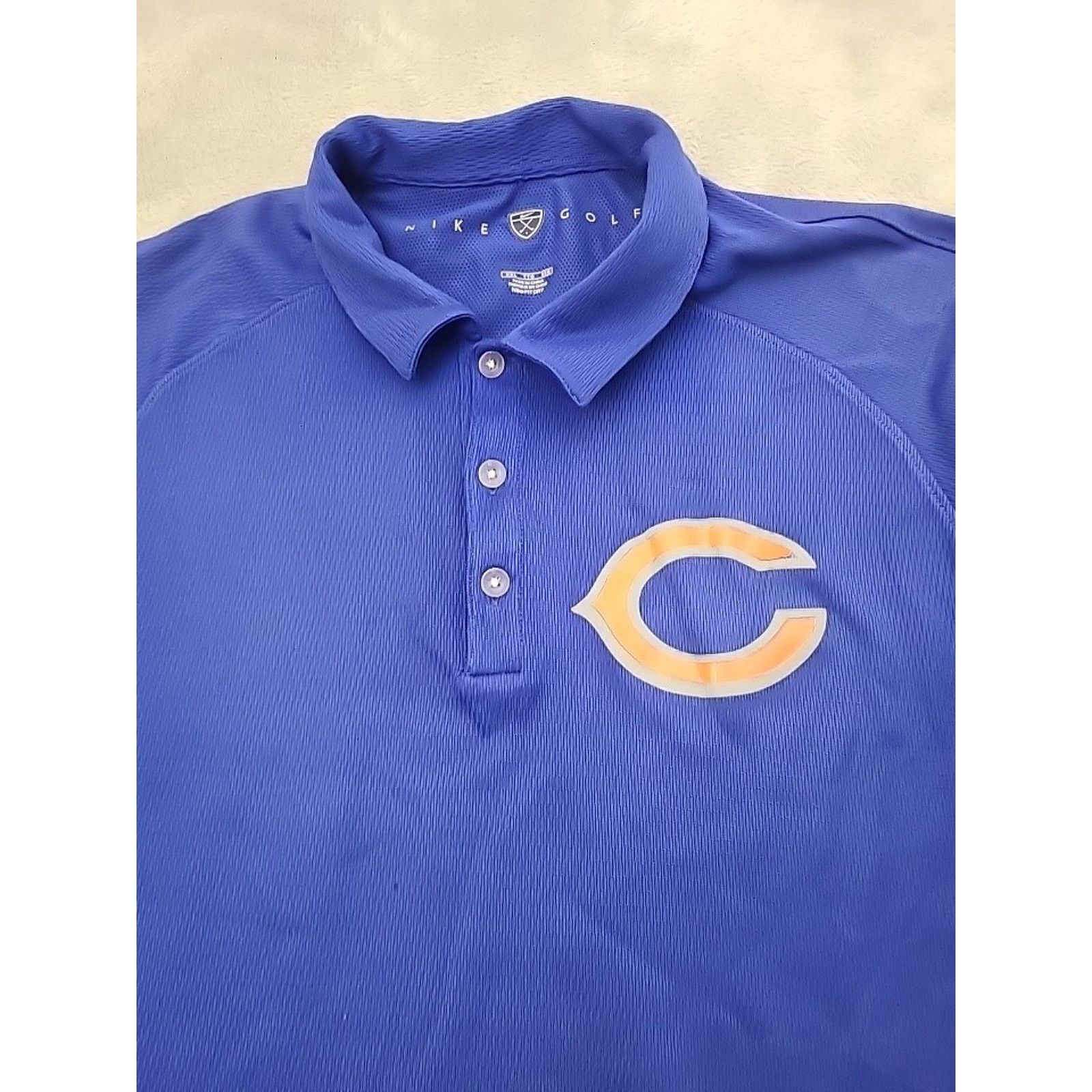 Nike Nike Chicago Cubs Polo Shirt Mens Large 2XL Blue Authentic Size US XXL / EU 58 / 5 - 15 Thumbnail