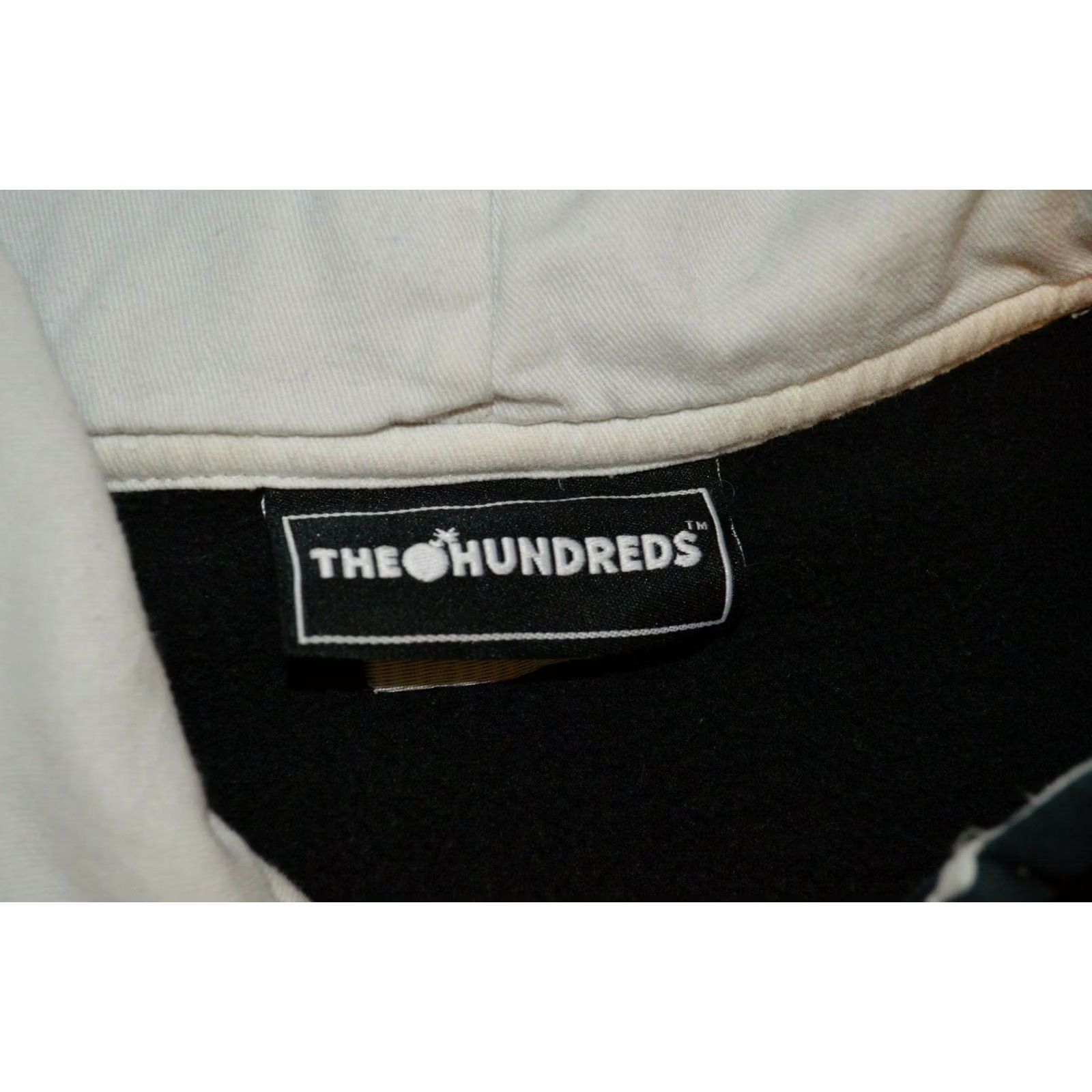 The Hundreds The Hundreds Black Pullover Hoodie Men's M Spellout Bomb 2 Button Size US M / EU 48-50 / 2 - 4 Thumbnail