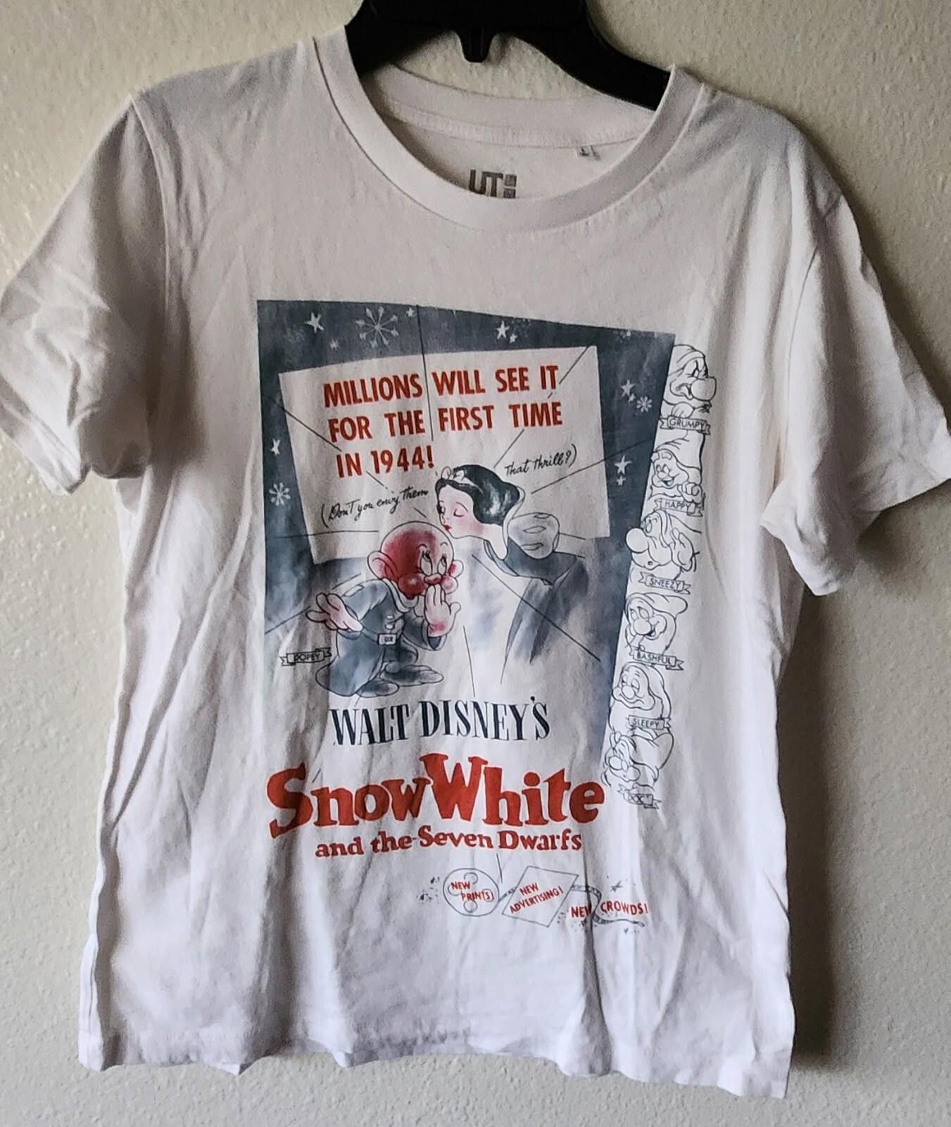Disney Disney Snow White Kids T-Shirt— Size SMALL Size ONE SIZE - 1 Thumbnail