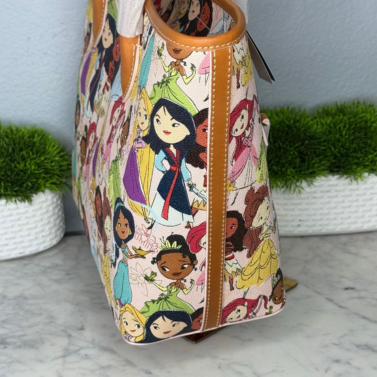 Dooney & Bourke NWT Disney Princess 2022 Tote Bag by Dooney and Bourke Size ONE SIZE - 6 Thumbnail