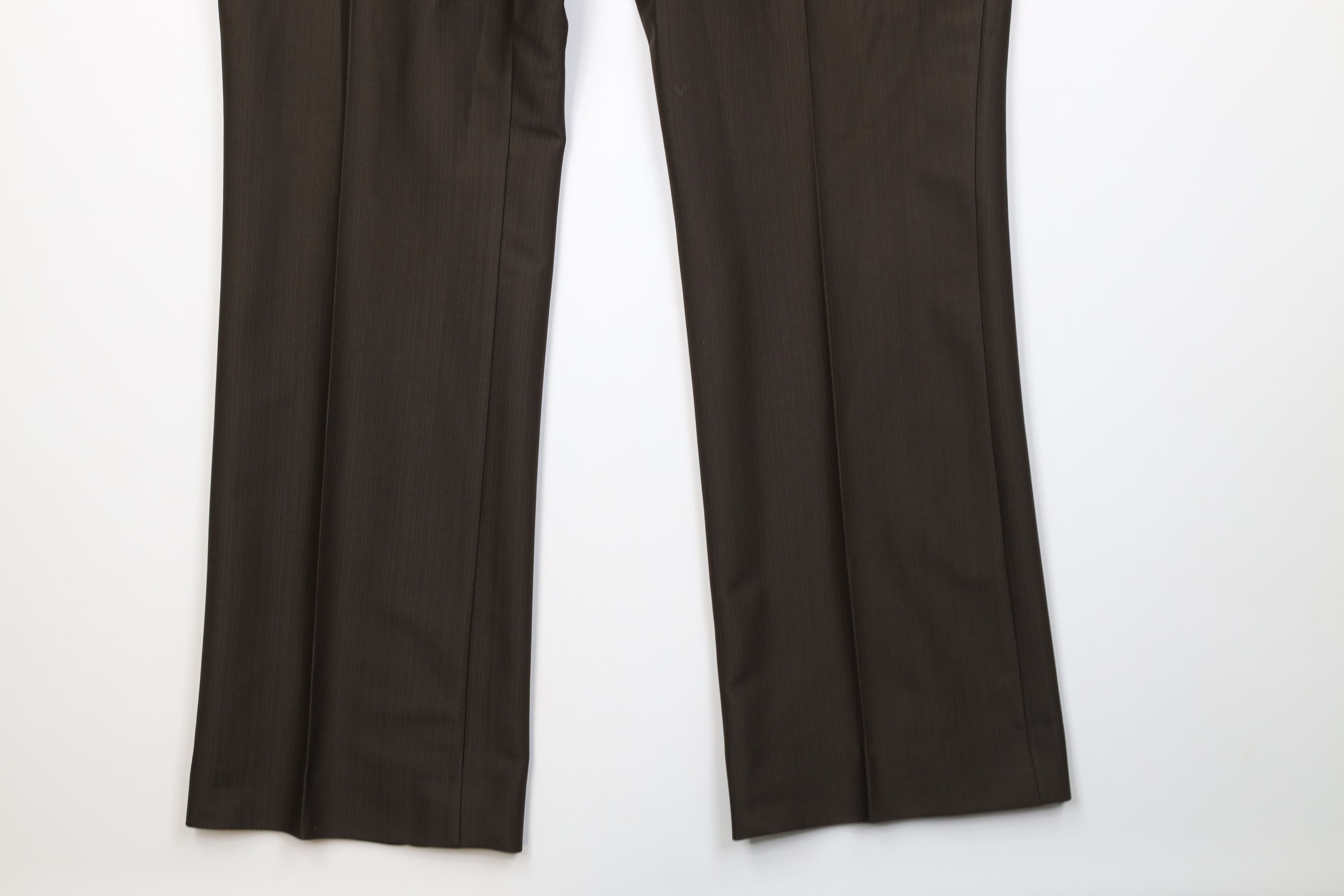 Vintage Vintage 70s Streetwear Knit Wide Leg Chino Pants Brown Size US 44 / EU 60 - 4 Thumbnail