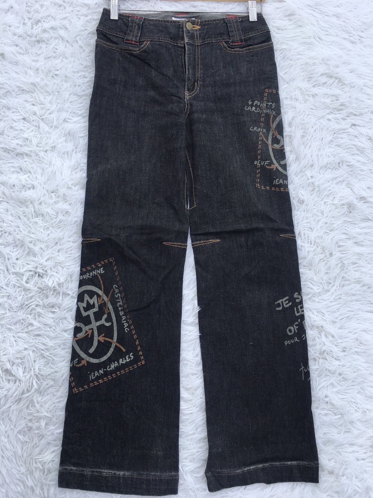 Jean Charles De Castelbajac Rare Vintage Jean Charles de Castelbajac Jean/Denim Size US 26 / EU 42 - 7 Thumbnail