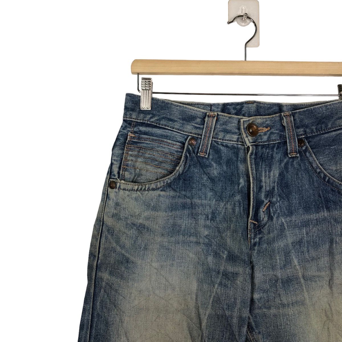 Japanese Brand 🔥90’s Vintage Edwin Denim Jeans Cowboys Design Size US 30 / EU 46 - 6 Thumbnail