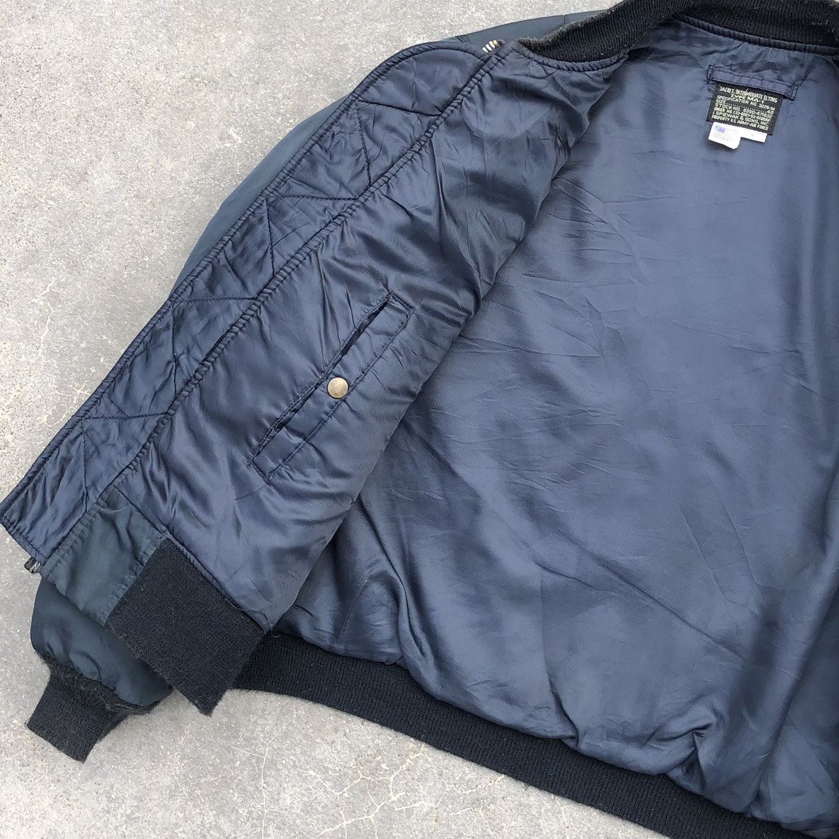 I. Spiewak And Sons Vintage I.Spiewak & Sons.InC Intermediate Ma1 Bomber Jacket Size US M / EU 48-50 / 2 - 6 Thumbnail
