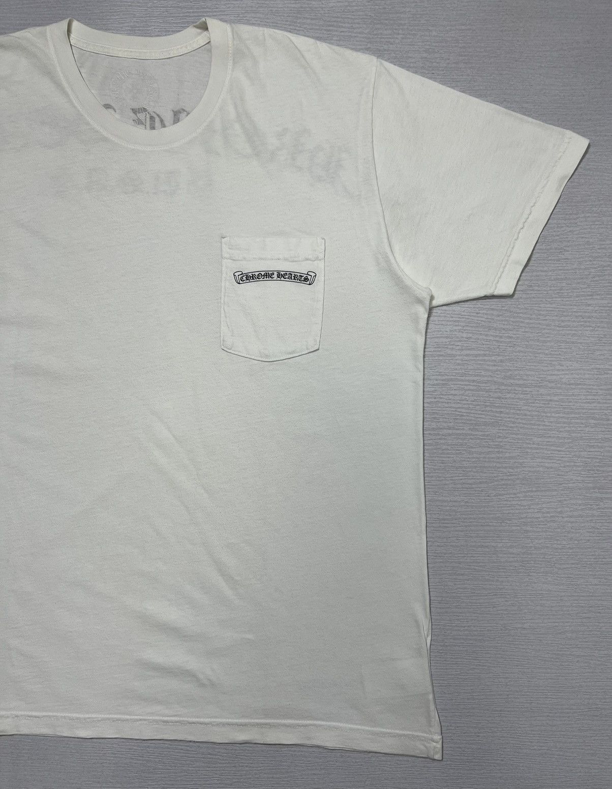 Chrome Hearts Chrome Hearts - U.S.A Exclusive Arc Logo Pocket T-Shirt Size US XL / EU 56 / 4 - 6 Thumbnail