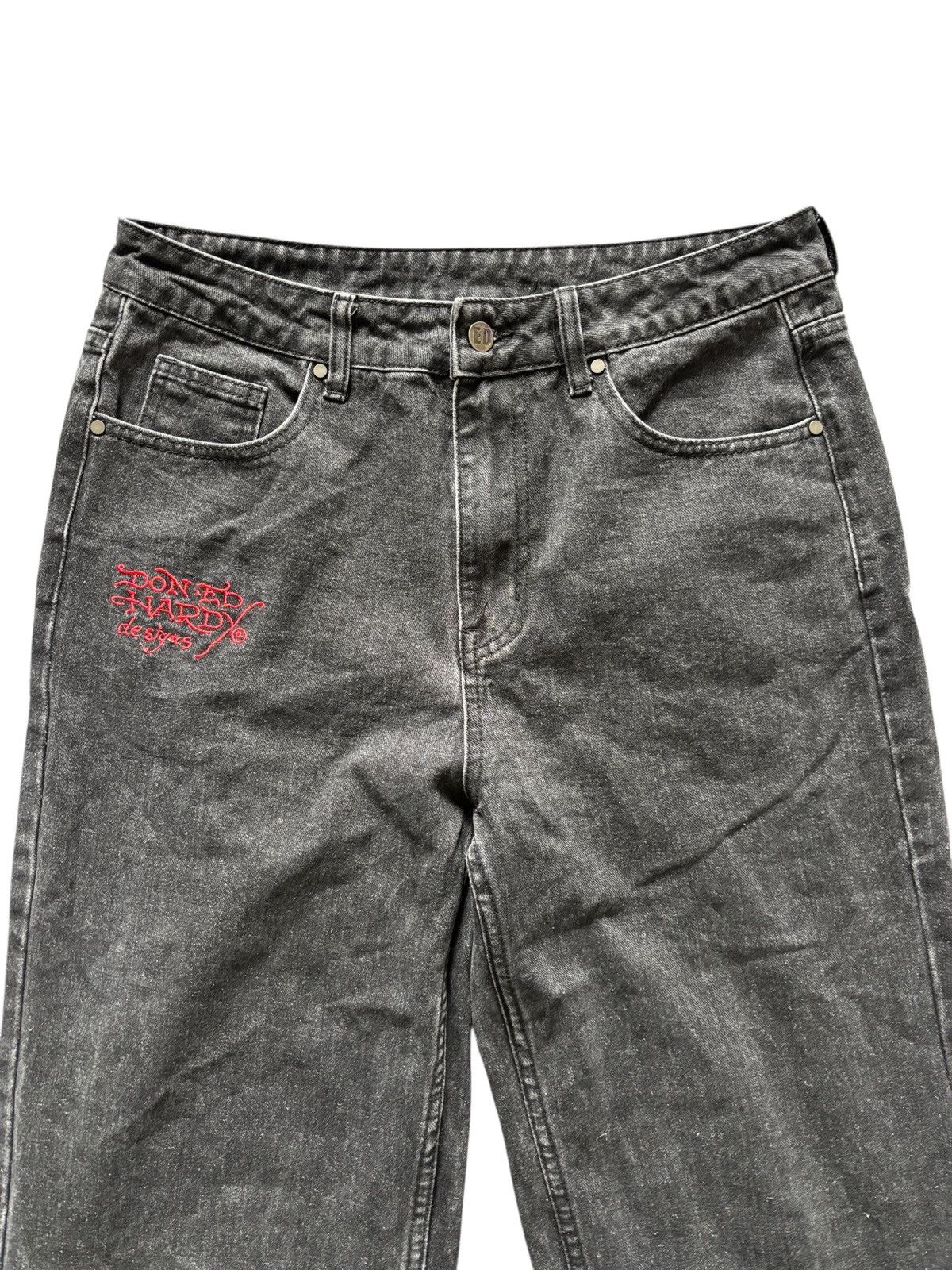 Ed Hardy Ed Hardy Embroidery Denim Jeans Size US 30 / EU 46 - 5 Thumbnail