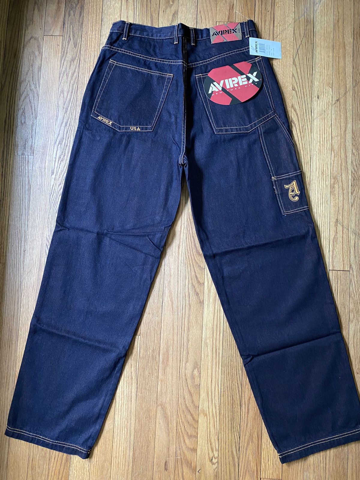 archive y2k baggy denim AVIREX バギーデニム archive y2k baggy denim AVIREX バギーデニム
