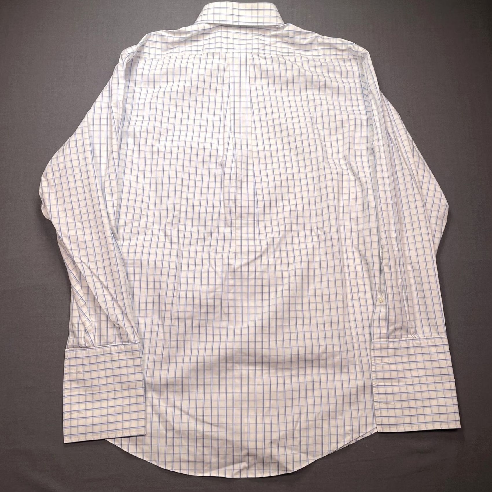 Brooks Brothers Brooks Brothers Shirt Mens Medium 15.5 33 White Blue Check Non-Iron Long Sleeve Button-Up Dress Shirt Regular Fit Collared Size US M / EU 48-50 / 2 - 6 Thumbnail