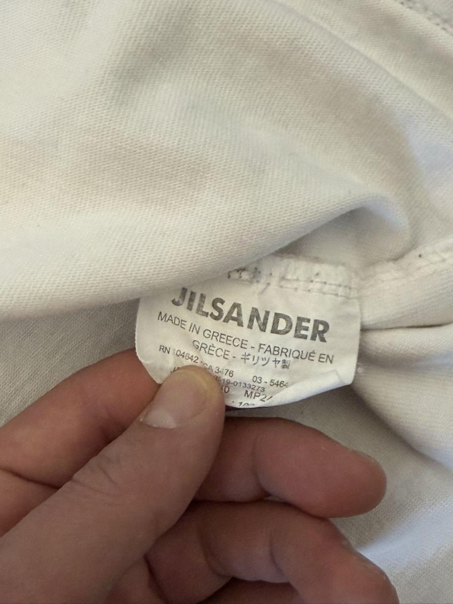 Jil Sander JILL SANDER BOXY FIT LOGO TEE Size US L / EU 52-54 / 3 - 4 Thumbnail