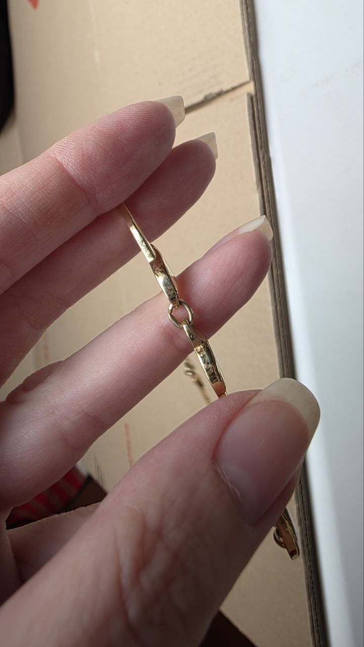 Dior Vintage Gold-Plated Necklace w/ Dior-Style Engraving, 70s–80 Size ONE SIZE - 10 Thumbnail