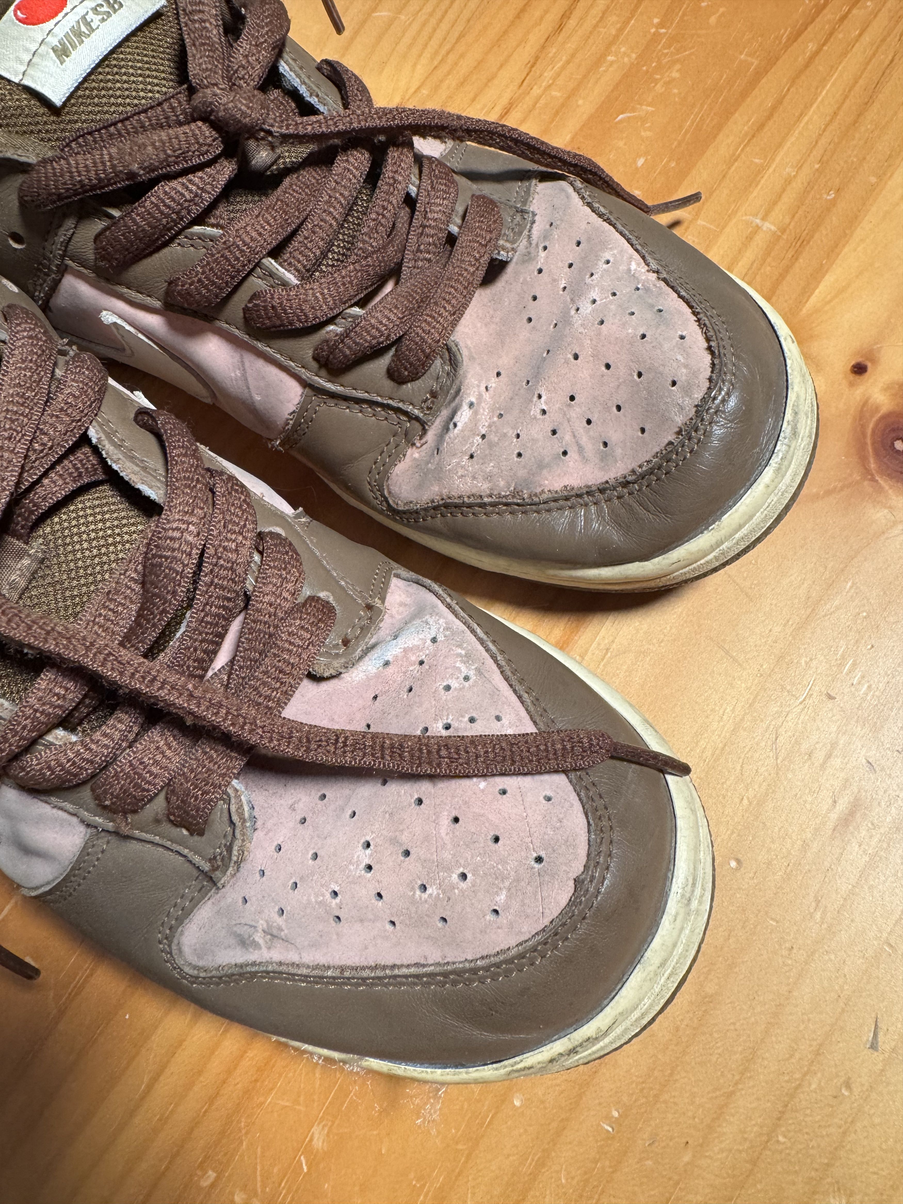Nike × Stussy Stussy x Nike Dunk Low Pro SB Cherry Size US 9.5 / EU 42-43 - 13 Thumbnail