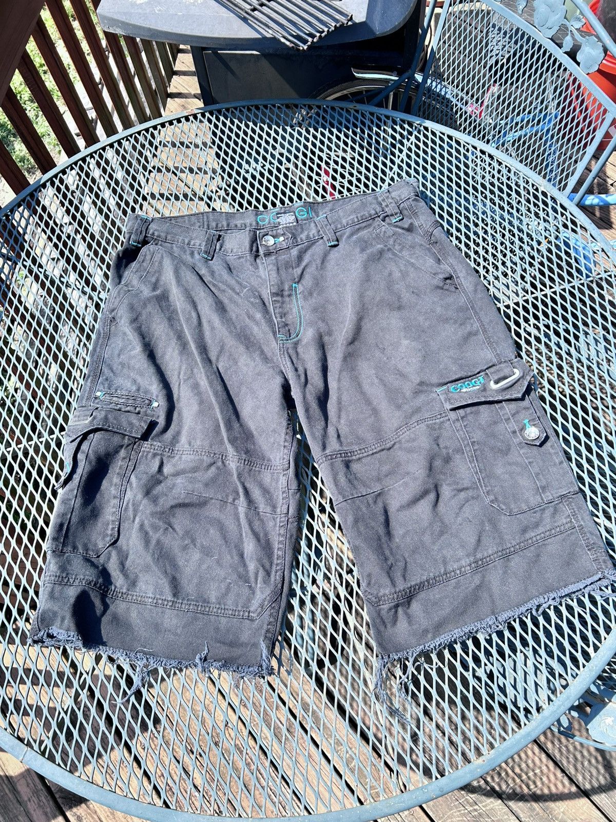 Coogi CRAZY Y2K STREETWEAR COOGI CARGO SHORTS Size US 42 / EU 58 - 1 Thumbnail