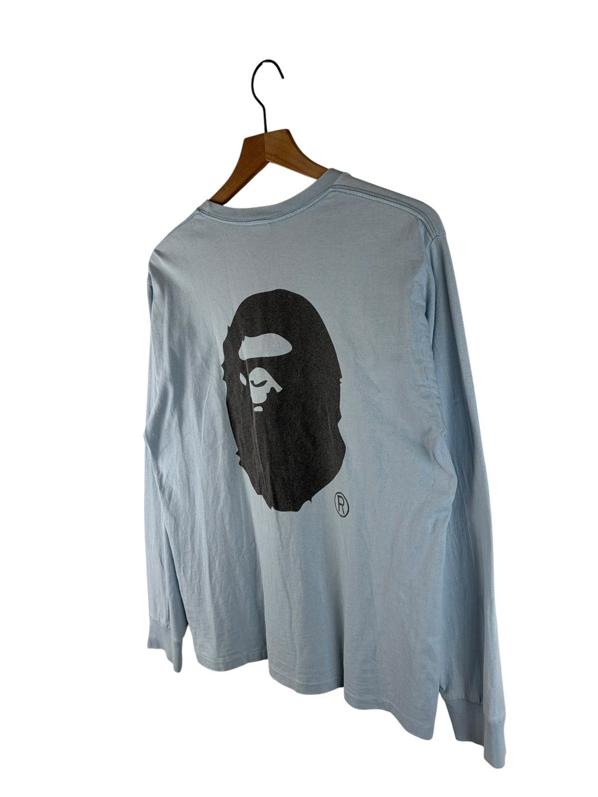 Bape Bape Head Logo Print Tee Size US M / EU 48-50 / 2 - 2 Thumbnail