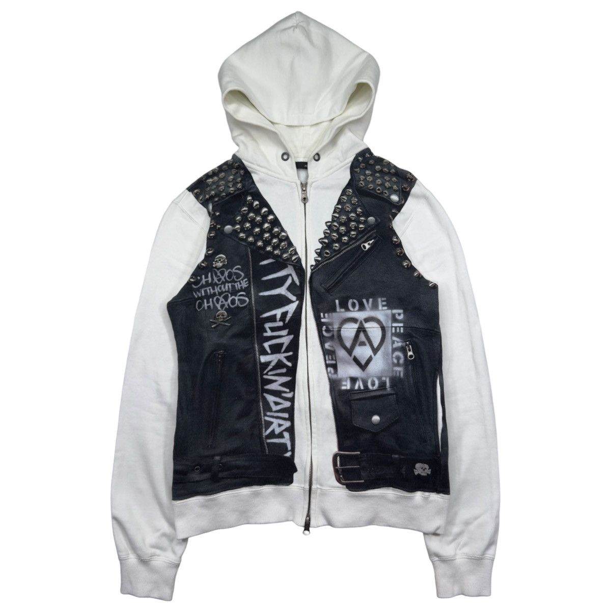 Montage Montage Chaos Fuckin’ Dirty The 1000 Faces Zip Up Hoodie Size US M / EU 48-50 / 2 - 1 Thumbnail