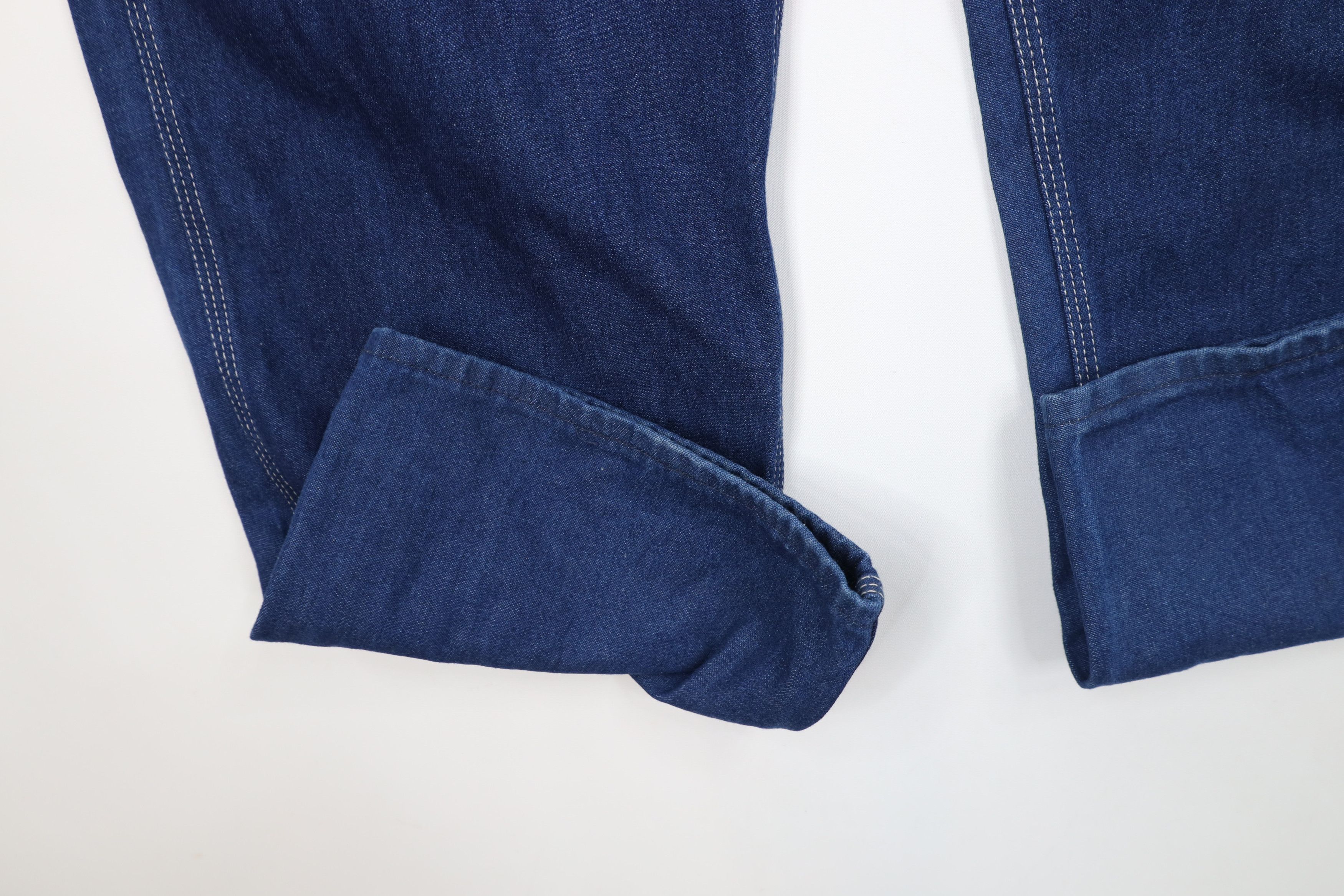 Vintage Vintage 70s 80s Streetwear Wide Leg Dungaree Denim Jeans USA Size US 36 / EU 52 - 6 Thumbnail