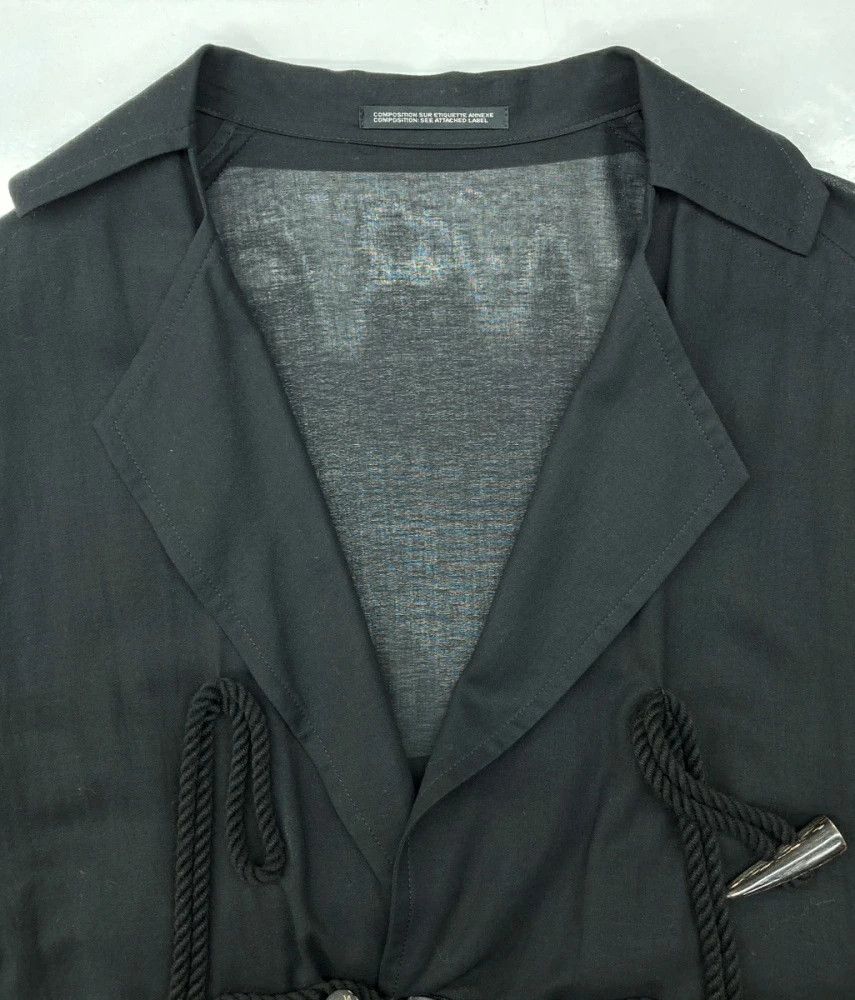 Yohji Yamamoto Yohji Yamamoto Side gather Coat Size US M / EU 48-50 / 2 - 3 Thumbnail