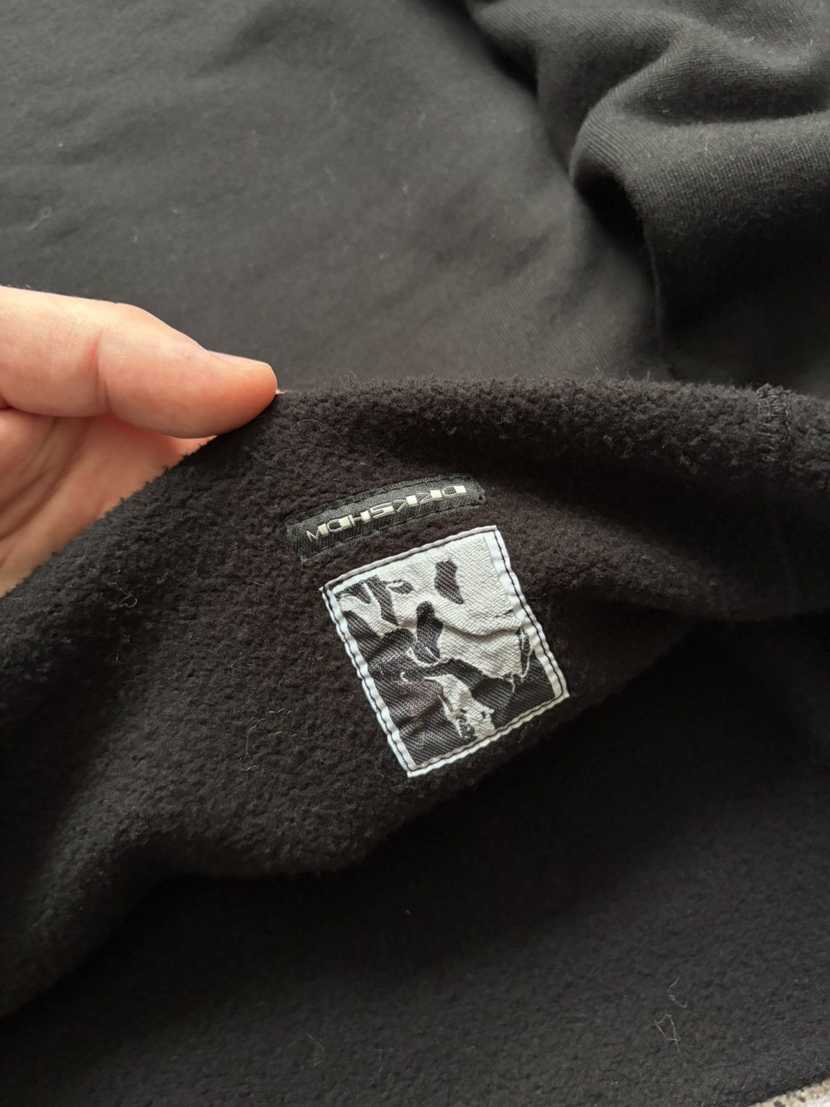Rick Owens Drkshdw Rick Owens Drkshdw Oversized Black One Size Sweatshirt Size US L / EU 52-54 / 3 - 6 Thumbnail