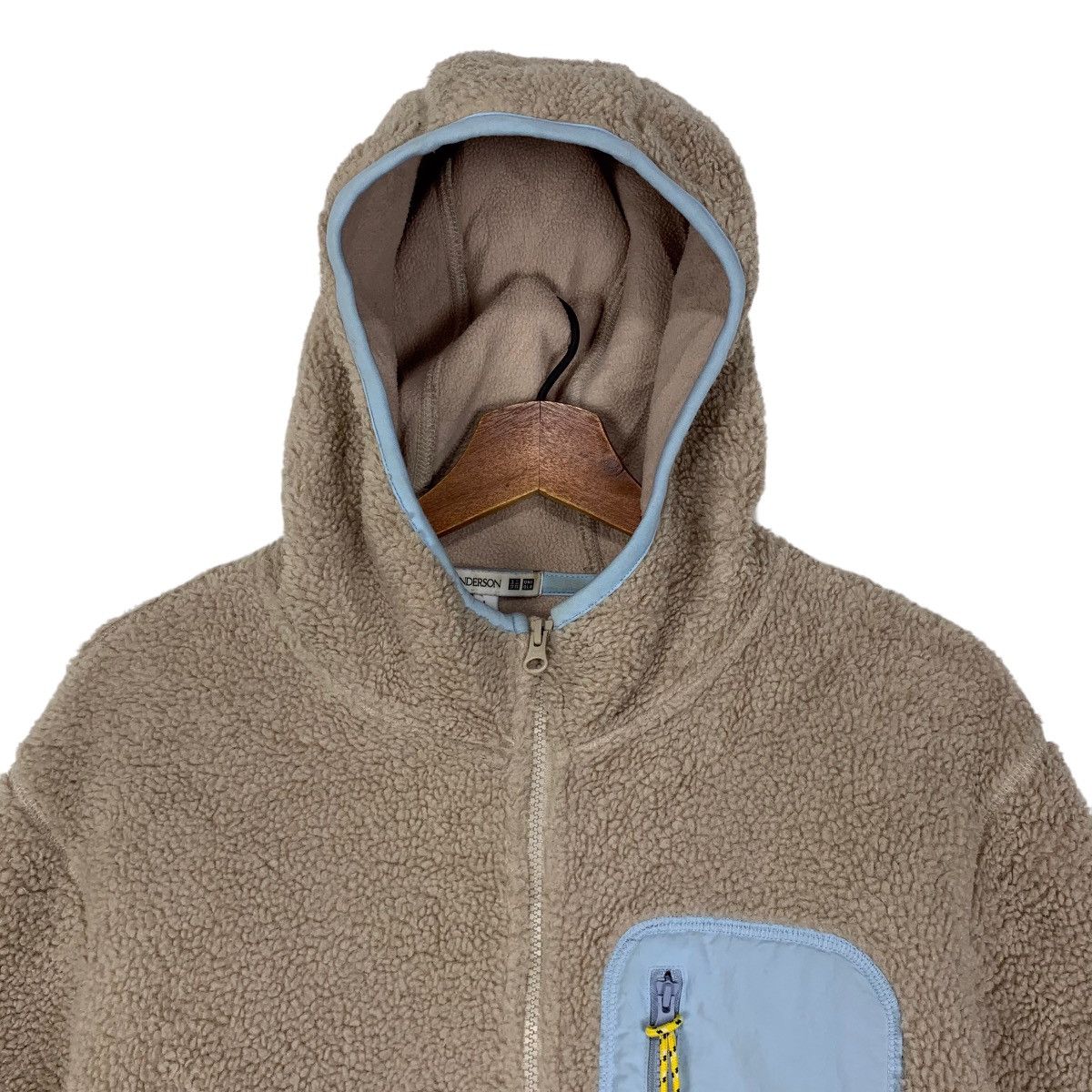 JW Anderson × Uniqlo × Vintage Vintage Uniqlo X J.W Anderson Fleece Hoodie Size US M / EU 48-50 / 2 - 2 Thumbnail