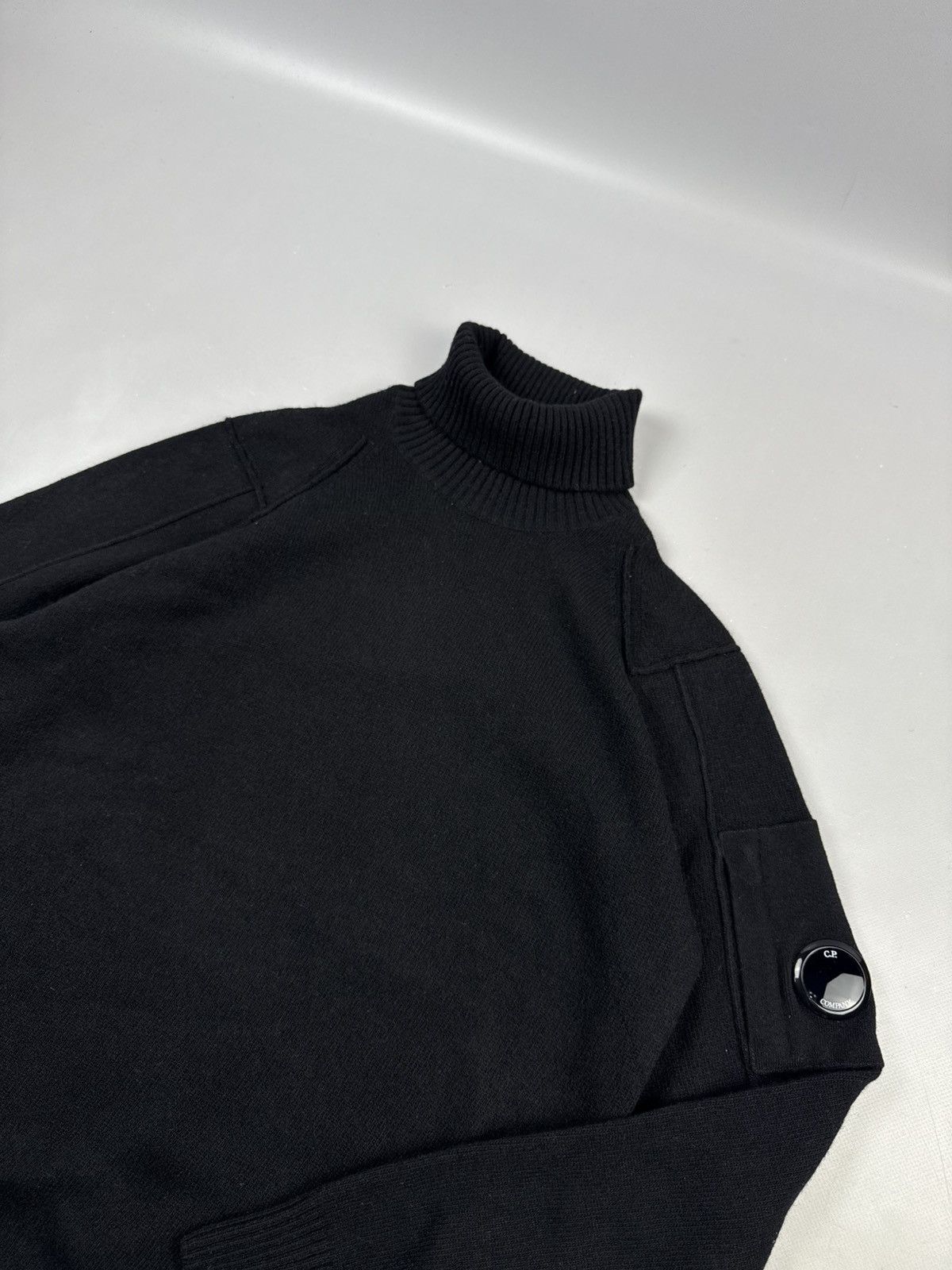 C.P. Company C.P. Company jersey black iconic model Size US L / EU 52-54 / 3 - 3 Thumbnail