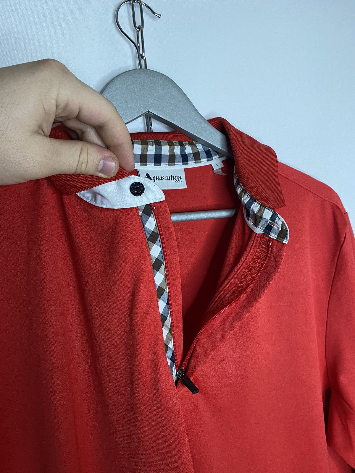Aquascutum × Vintage Aquascutum London Long Sleeve Shirt Tee Luxury Size US L / EU 52-54 / 3 - 6 Thumbnail