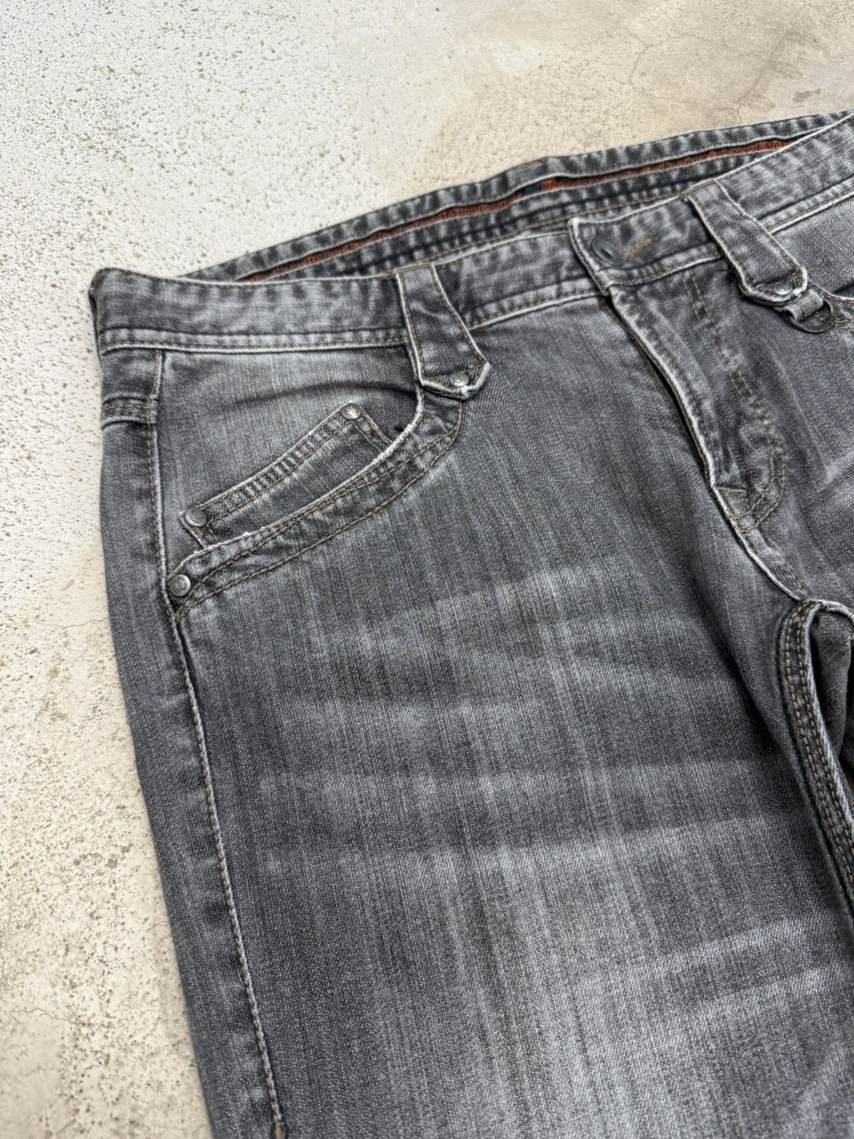 Nicole Club Nicole Club For Men Chain Pocket Whisker Unisex Denim Pants Size US 31 - 5 Thumbnail