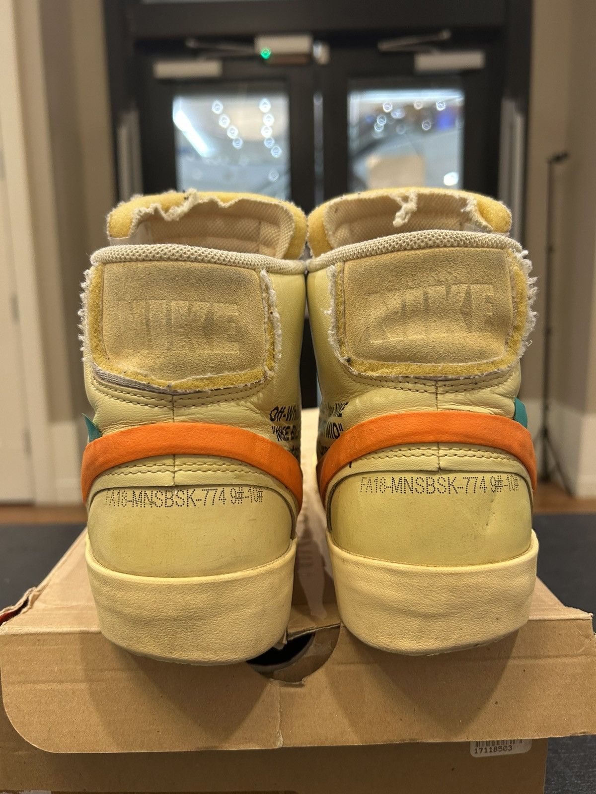 Nike Nike Blazer Mid ‘Off-White Hallows Eve’ Size US 10 / EU 43 - 3 Thumbnail